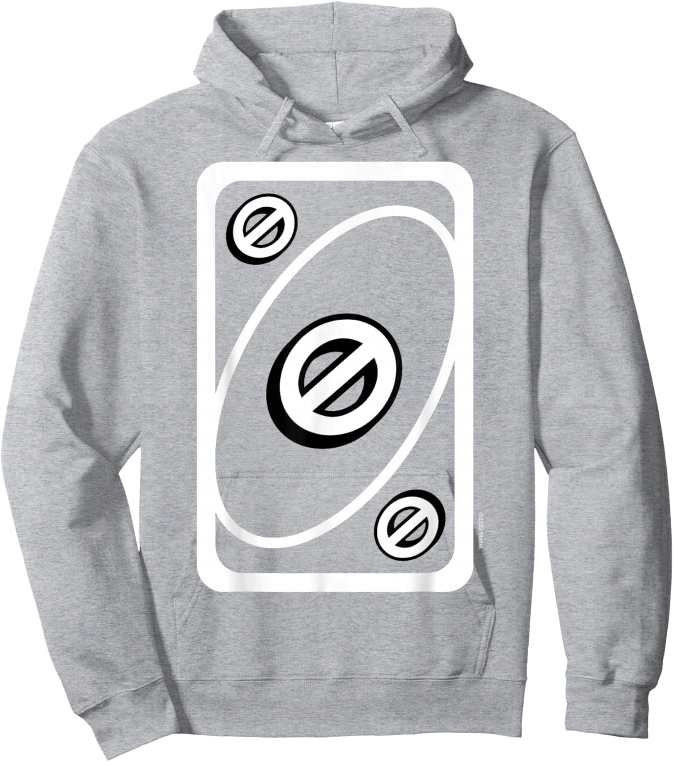 UNO - Blue Skip Card , blue Hoodie - Hoodie | Ash