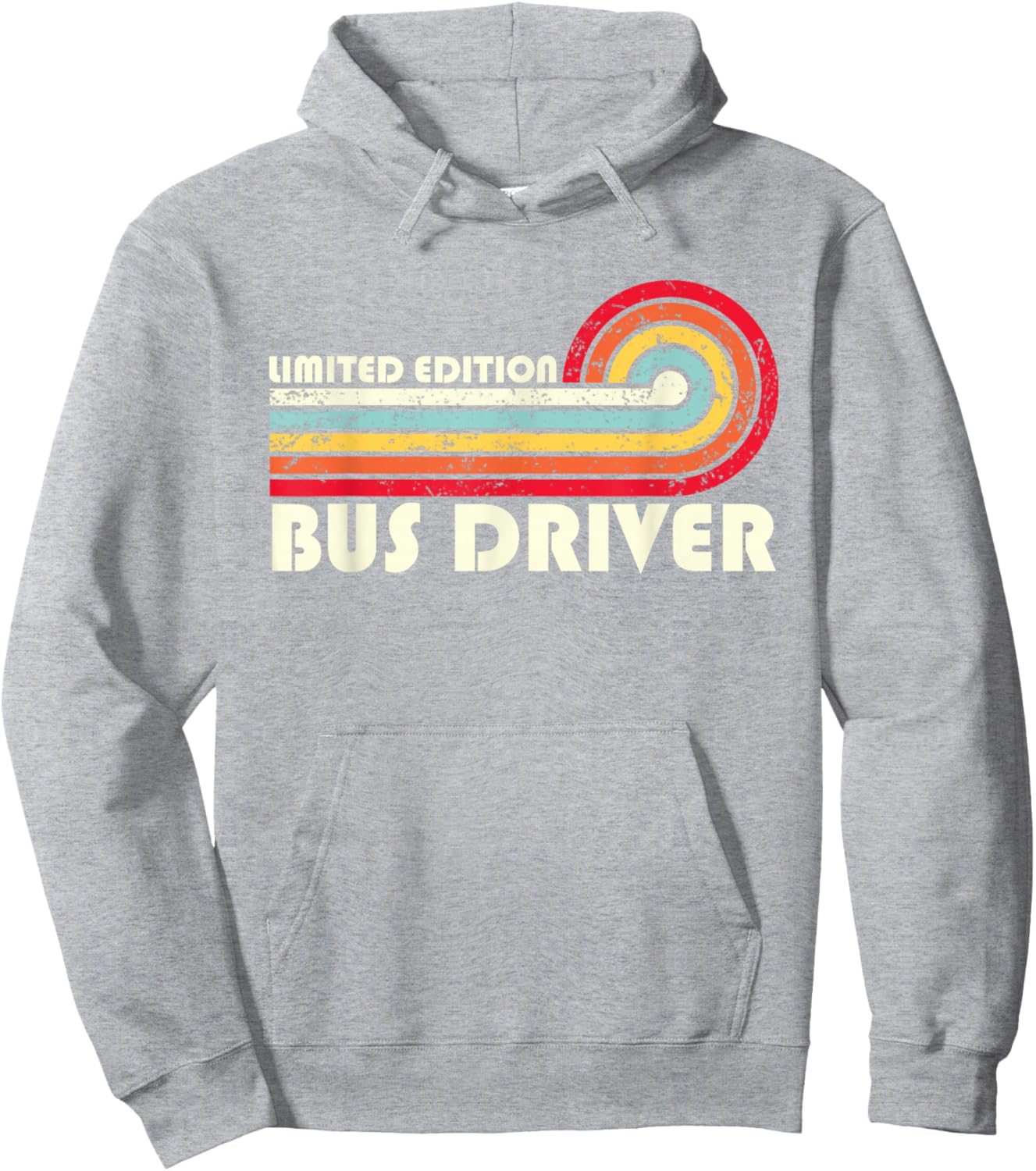 Bus Driver Job Title Profession Worker Hoodie - Hoodie | Ash