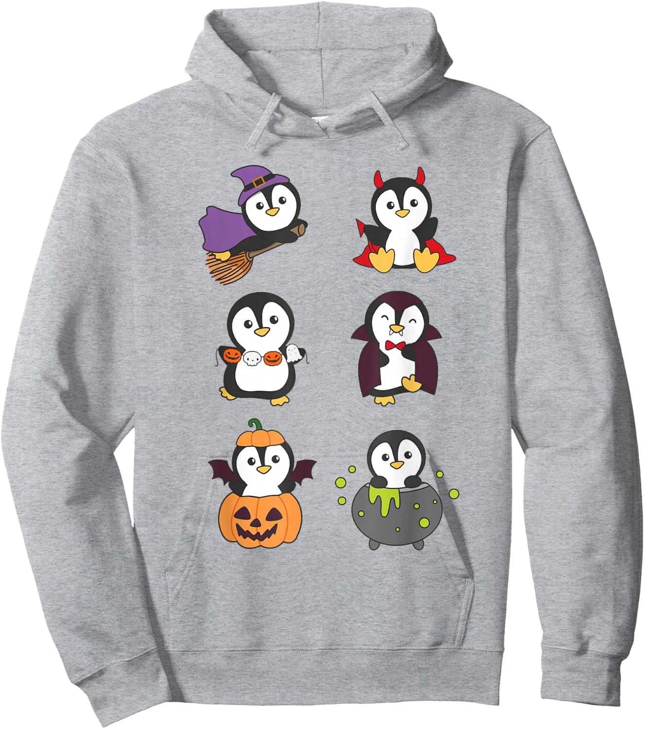 Penguin Halloween Costume Penguins Halloween Hoodie - Hoodie | Ash