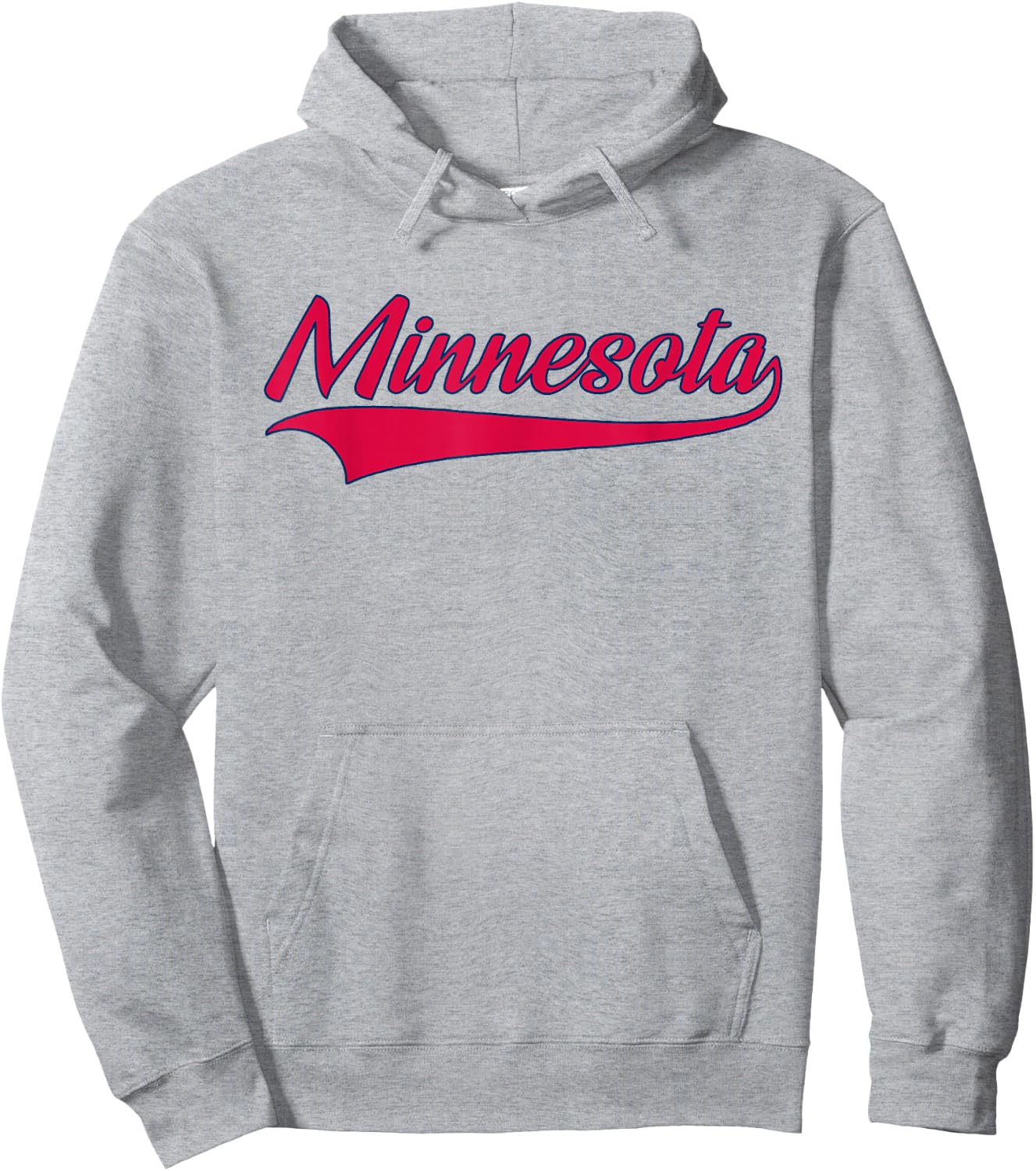 Minnesota - Throwback Design - Classic Hoodie - Hoodie | Ash