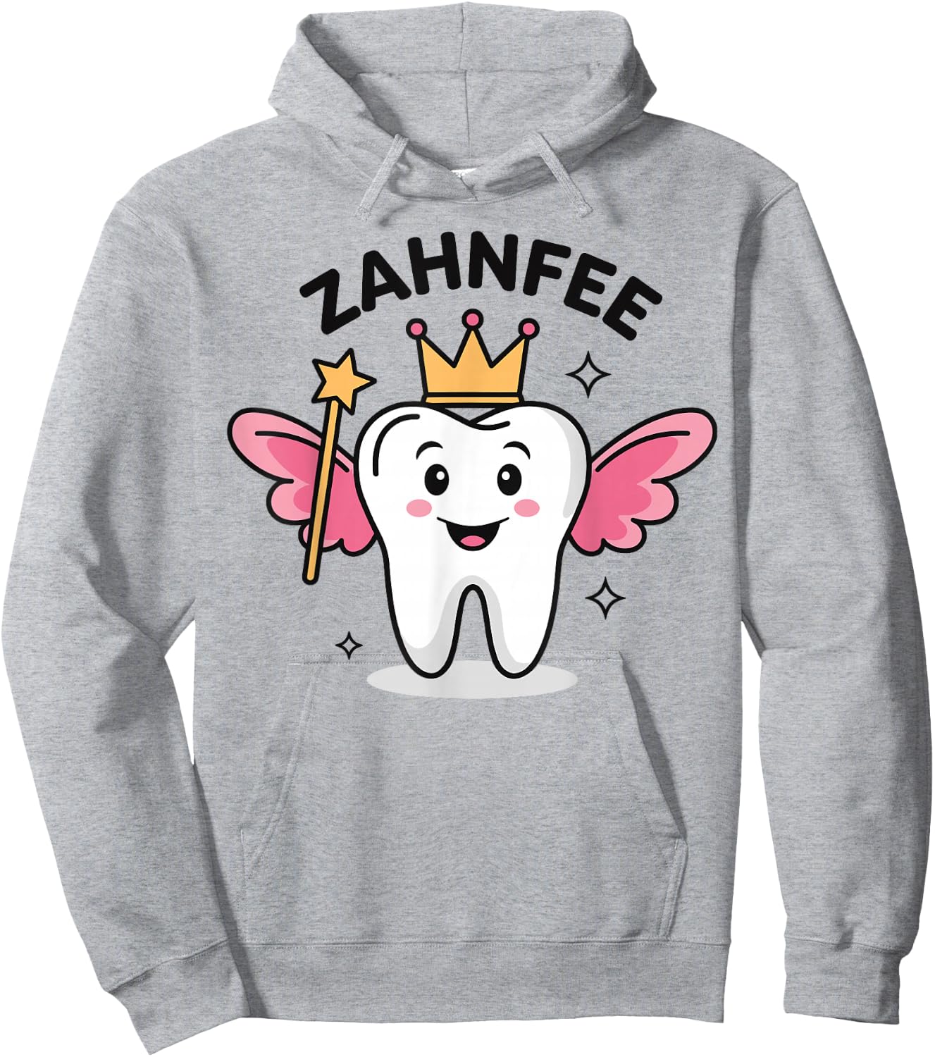 Zahnfee Women's , White Hoodie - Hoodie | Ash