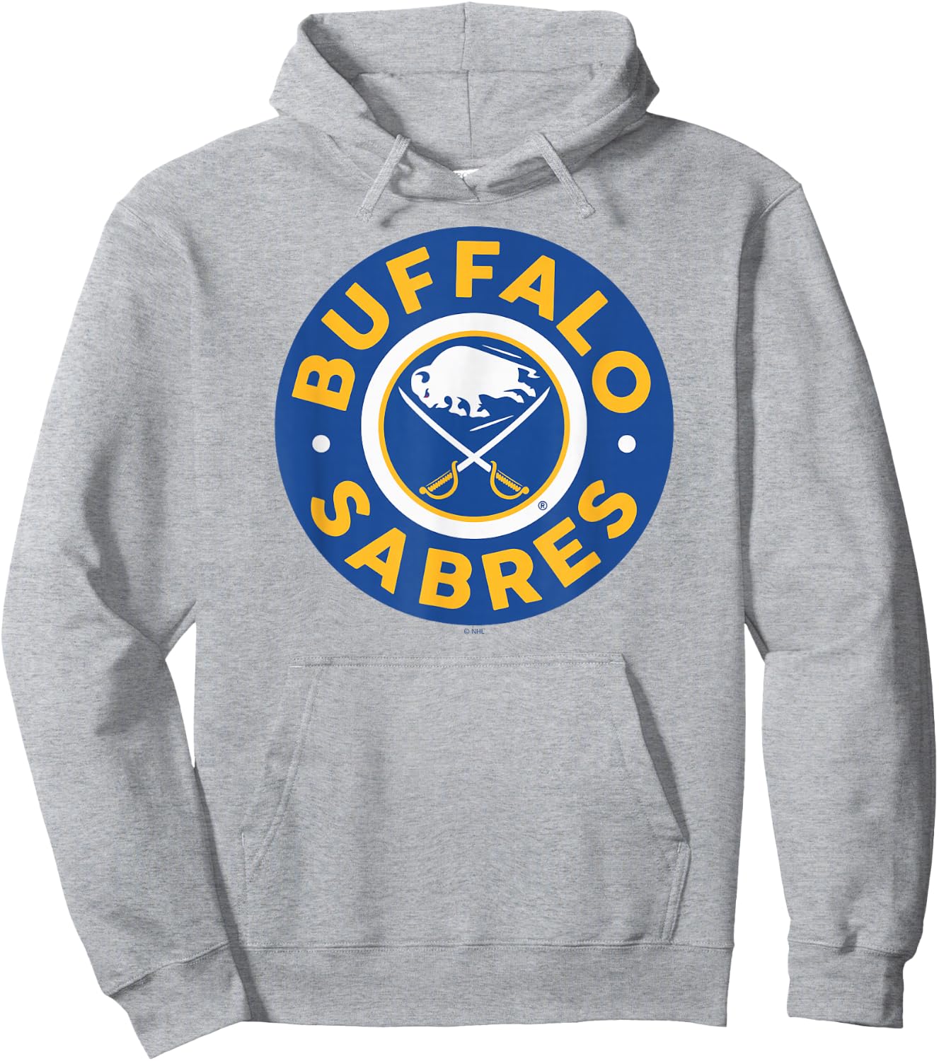 Buffalo Sabres Symbol Gray Officially Licensed Hoodie - Hoodie | Ash