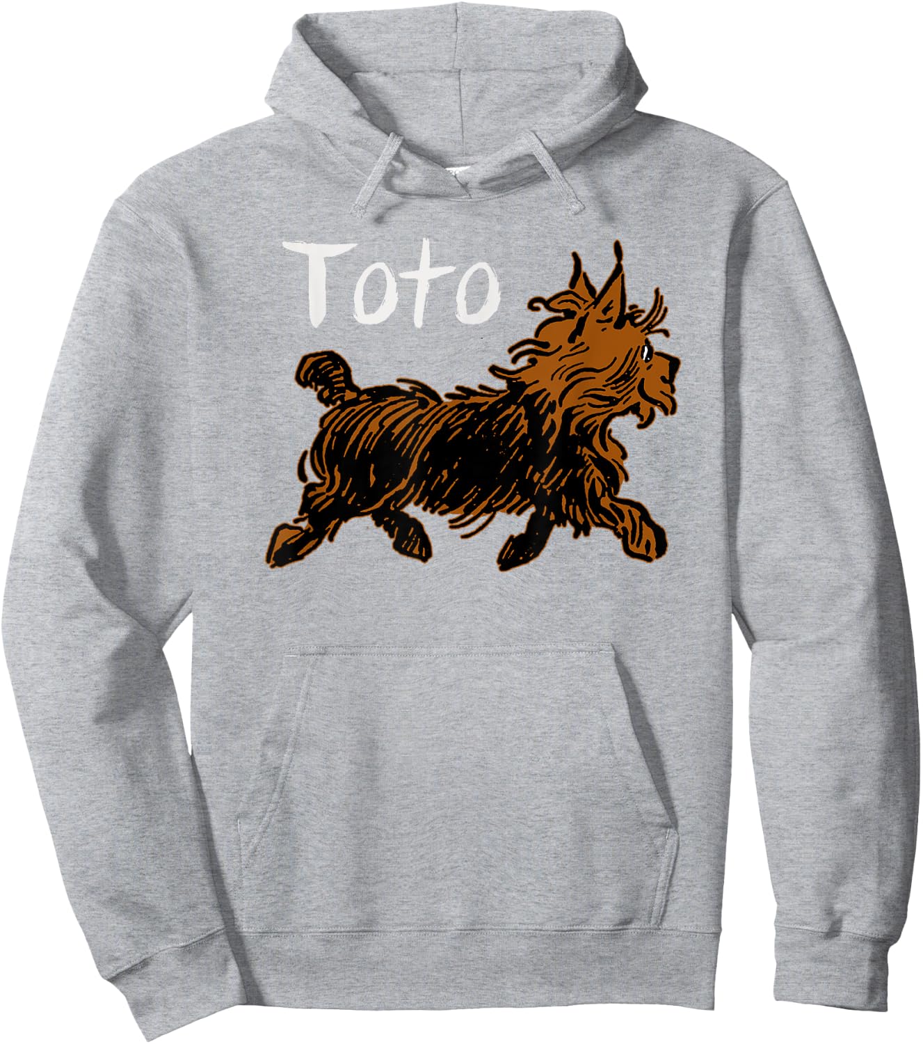 Wizard of OZ Dog -Toto Wizard of OZ Dog Hoodie - Hoodie | Ash