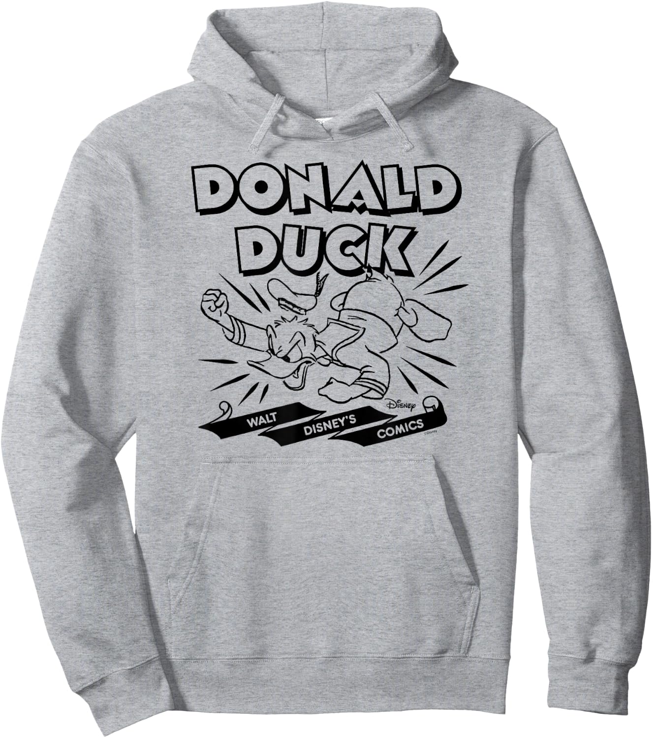 Donald Duck - Donald Duck Comics Hoodie - Hoodie | Ash