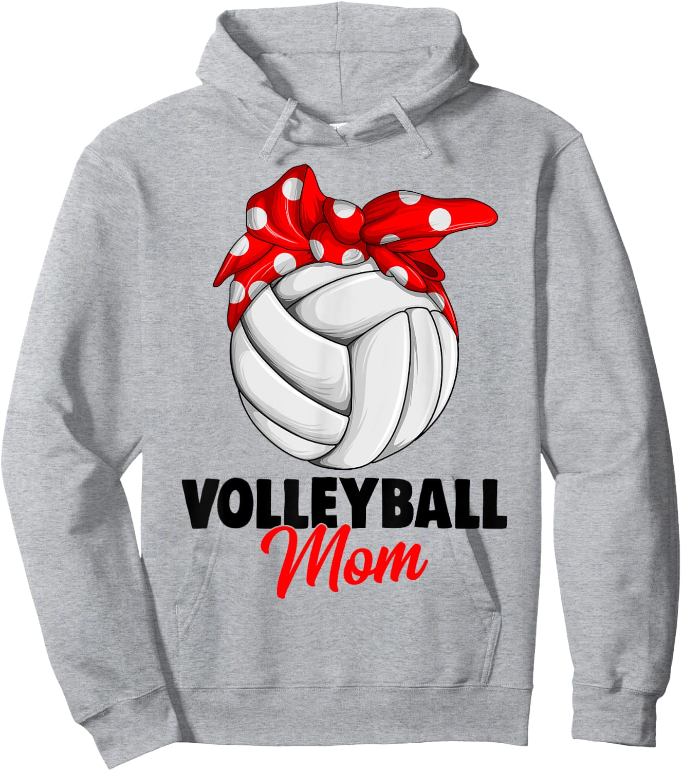 Volleyball Mom Women Hoodie - Hoodie | Ash