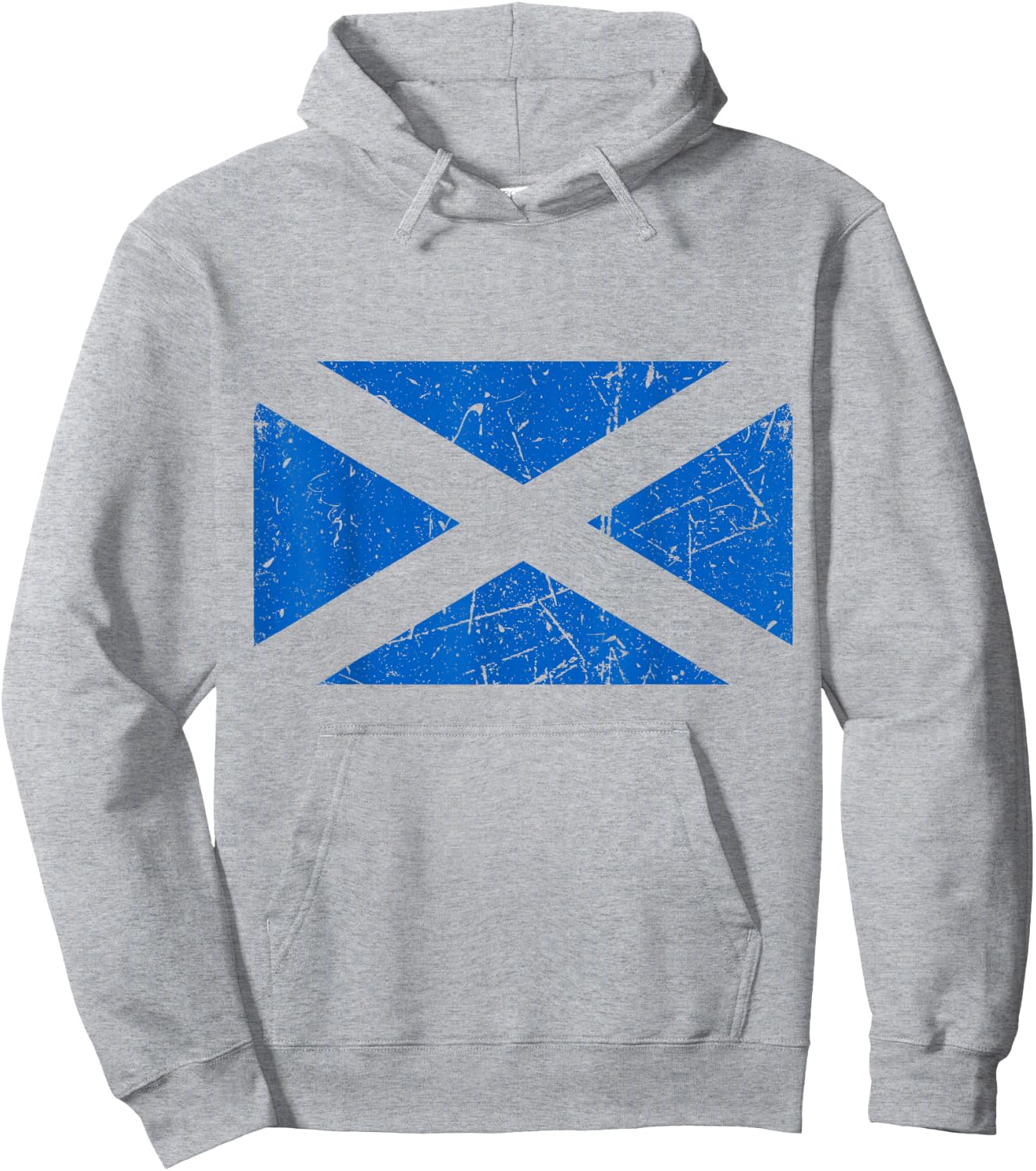 Scotland Flag Proud Scottish Fans Supporters Hoodie - Hoodie | Ash