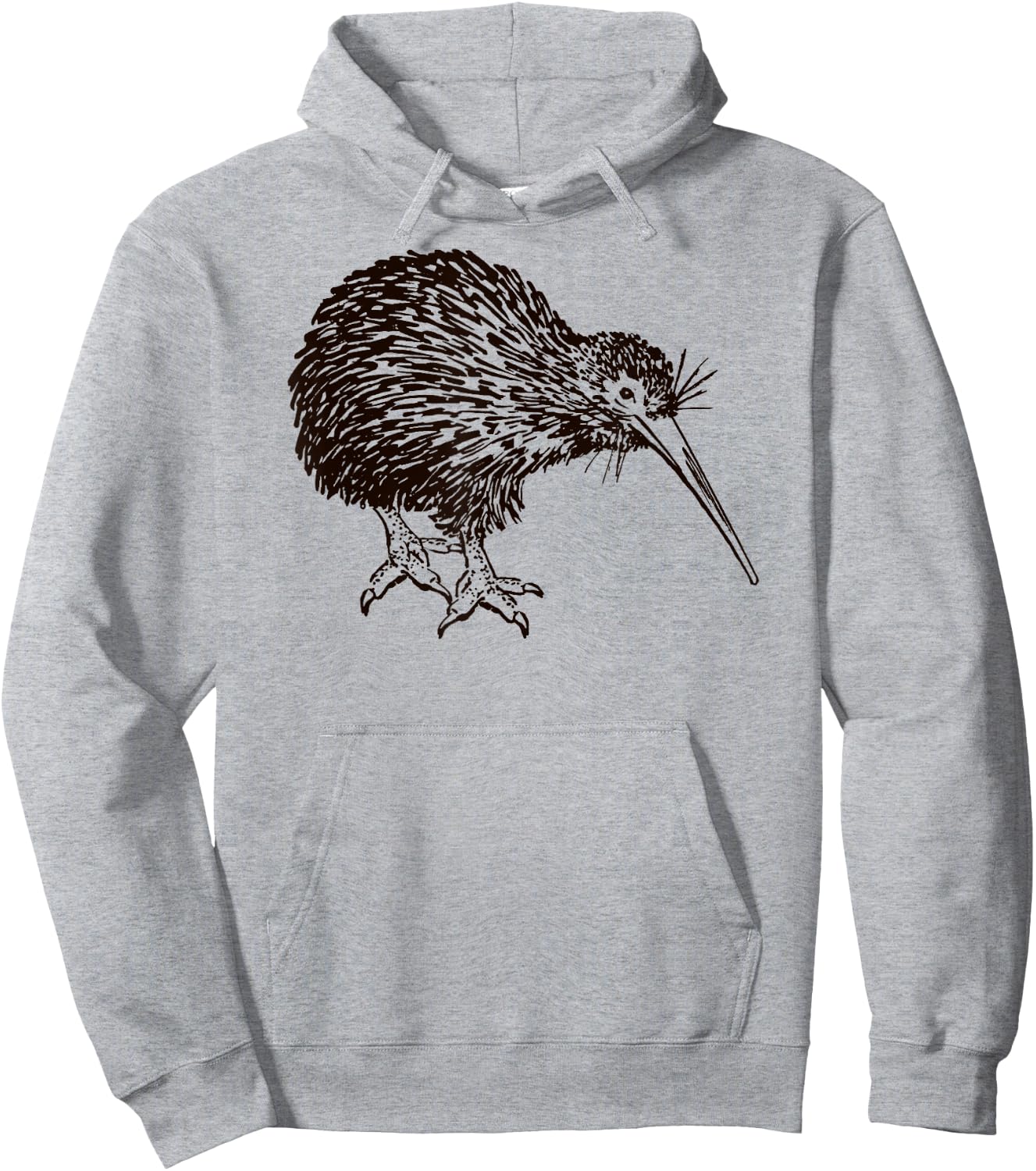 New Zealand Kiwi Bird Animal Wildlife Hoodie - Hoodie | Ash