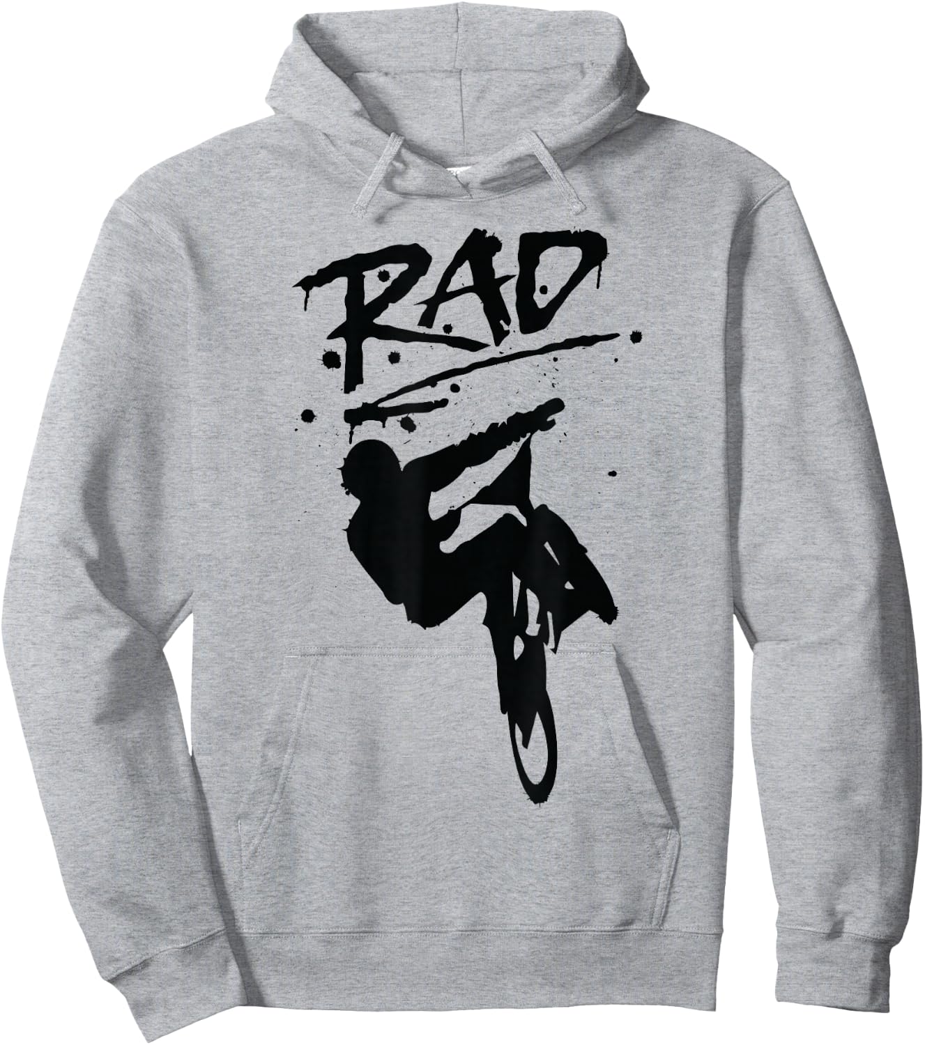 RAD Radical BMX Bike Redesign Graffiti Hoodie - Hoodie | Ash