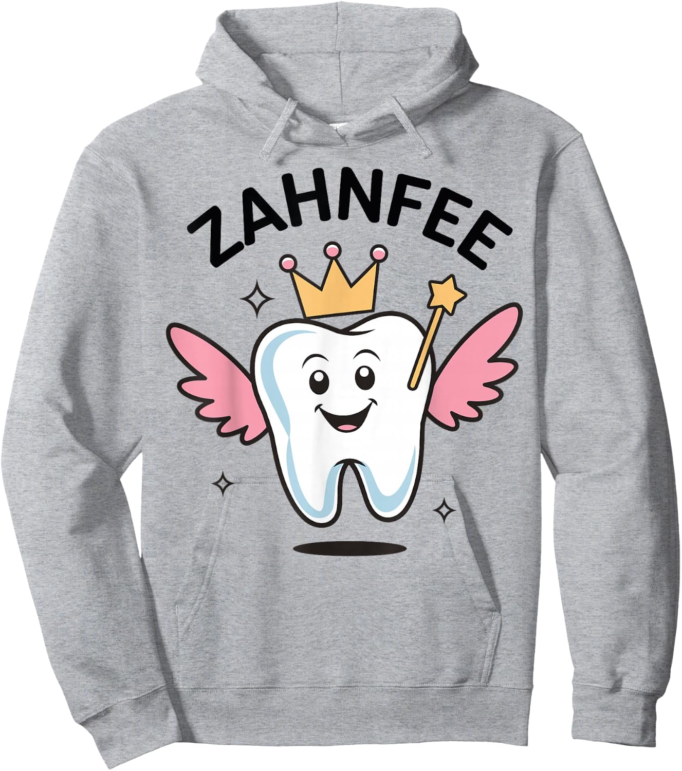 Zahnfee Women's , White Hoodie - Hoodie | Ash