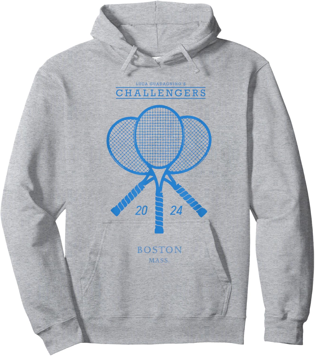 Blue Tennis Rackets - Challengers Movie Hoodie - Hoodie | Ash
