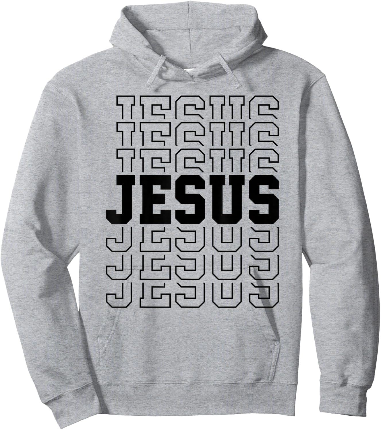 Thank Lord Jesus Almighty God Hoodie - Hoodie | Ash