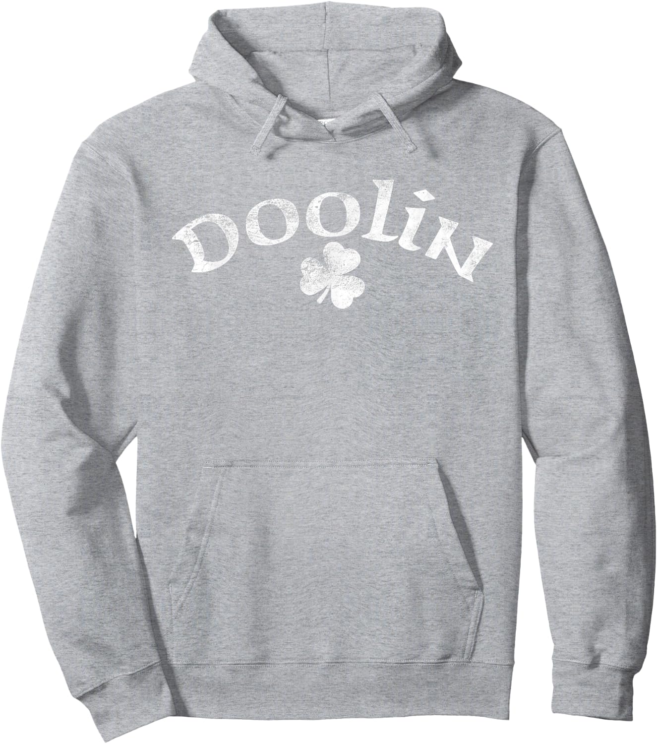 Doolin Ireland Shamrock Hoodie - Hoodie | Ash