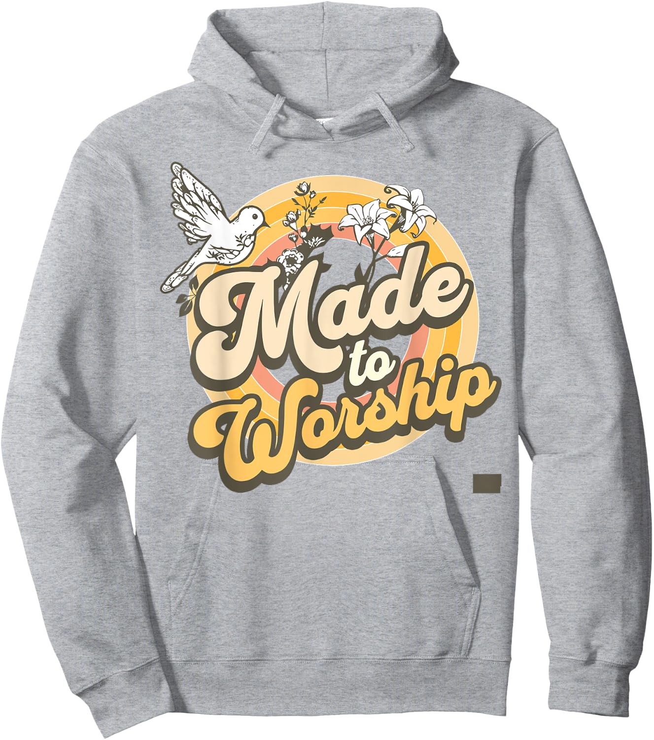 Made To Worship Hoodie - Hoodie | Ash