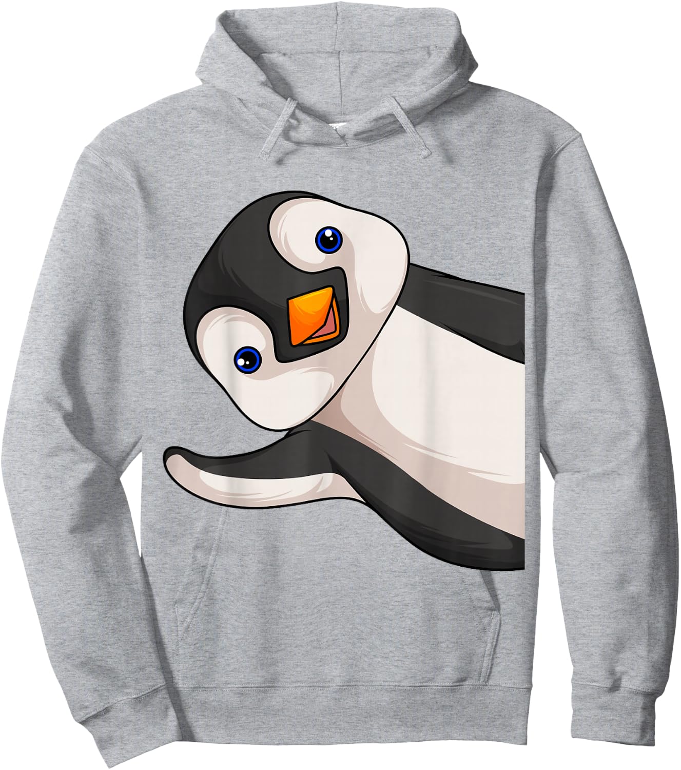 Penguin Penguin Girls Boys Children Women Hoodie - Hoodie | Ash