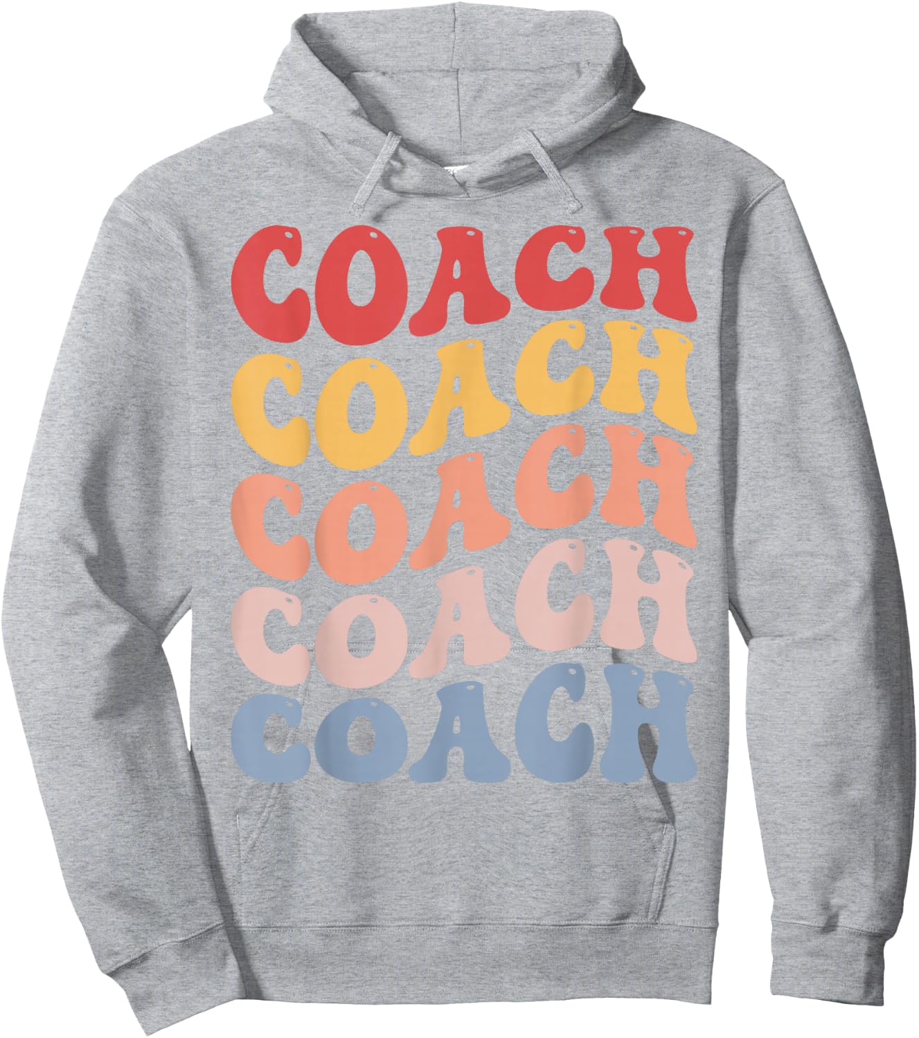 Coach Groovy Retro Hoodie - Hoodie | Ash