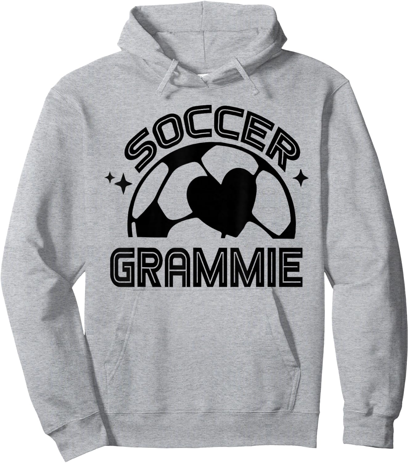 Soccer Grammie Funny Ball Grammie Hoodie - Hoodie | Ash