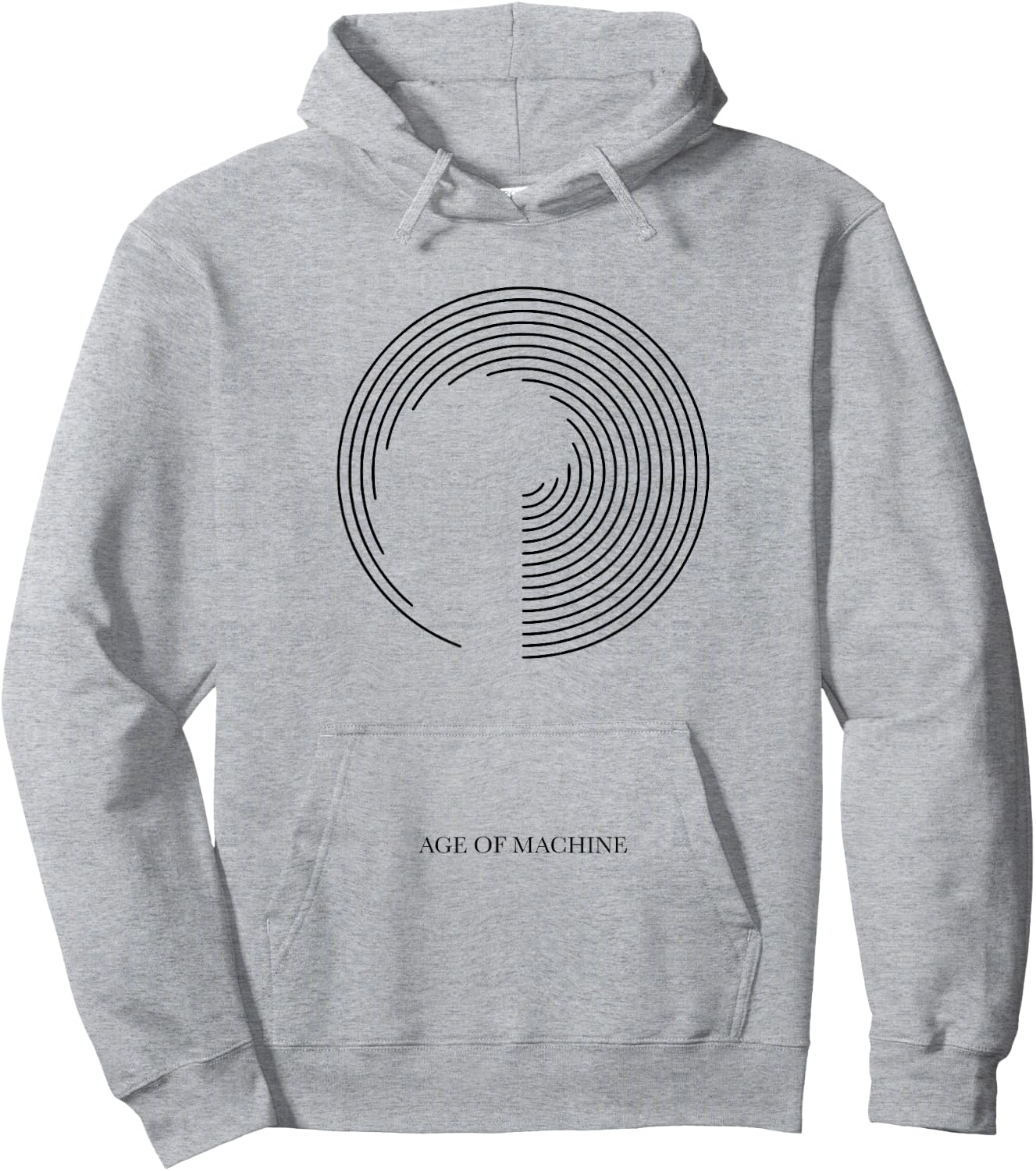 Official Greta Van Fleet Age of Machine Small Hoodie - Hoodie | Ash