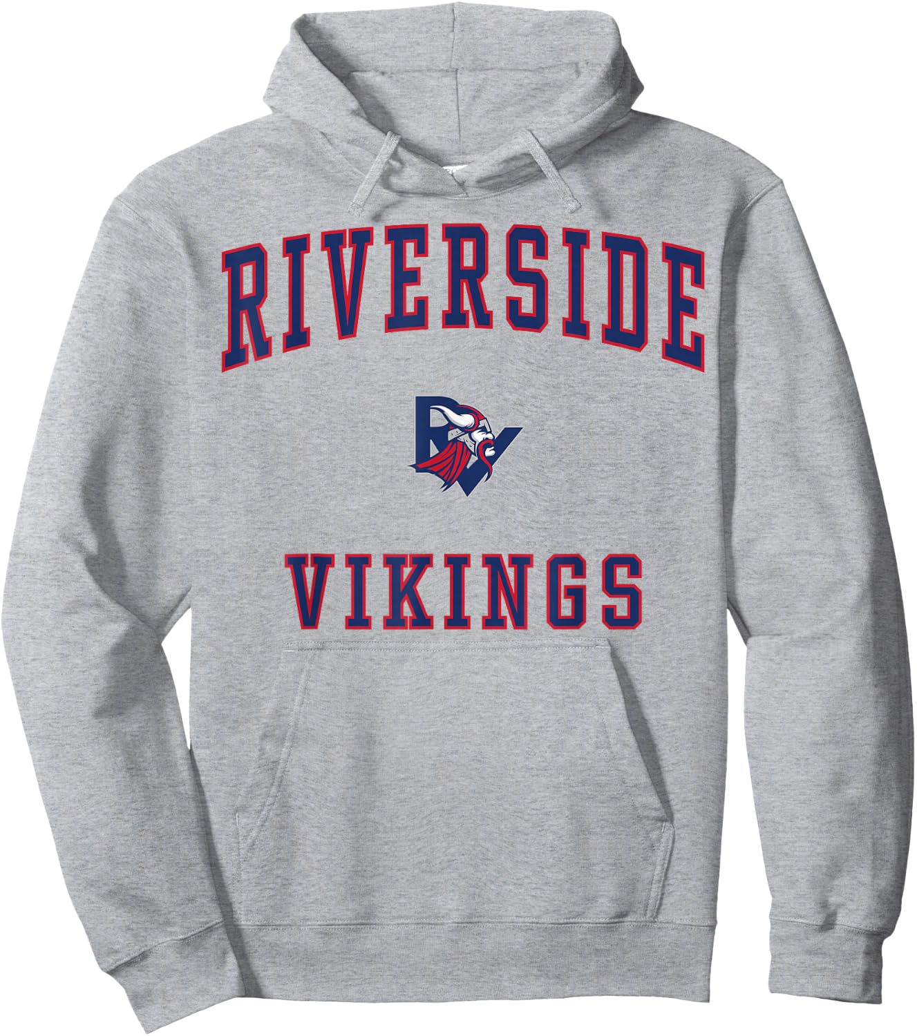 Riverside High School Vikings Hoodie - Hoodie | Ash