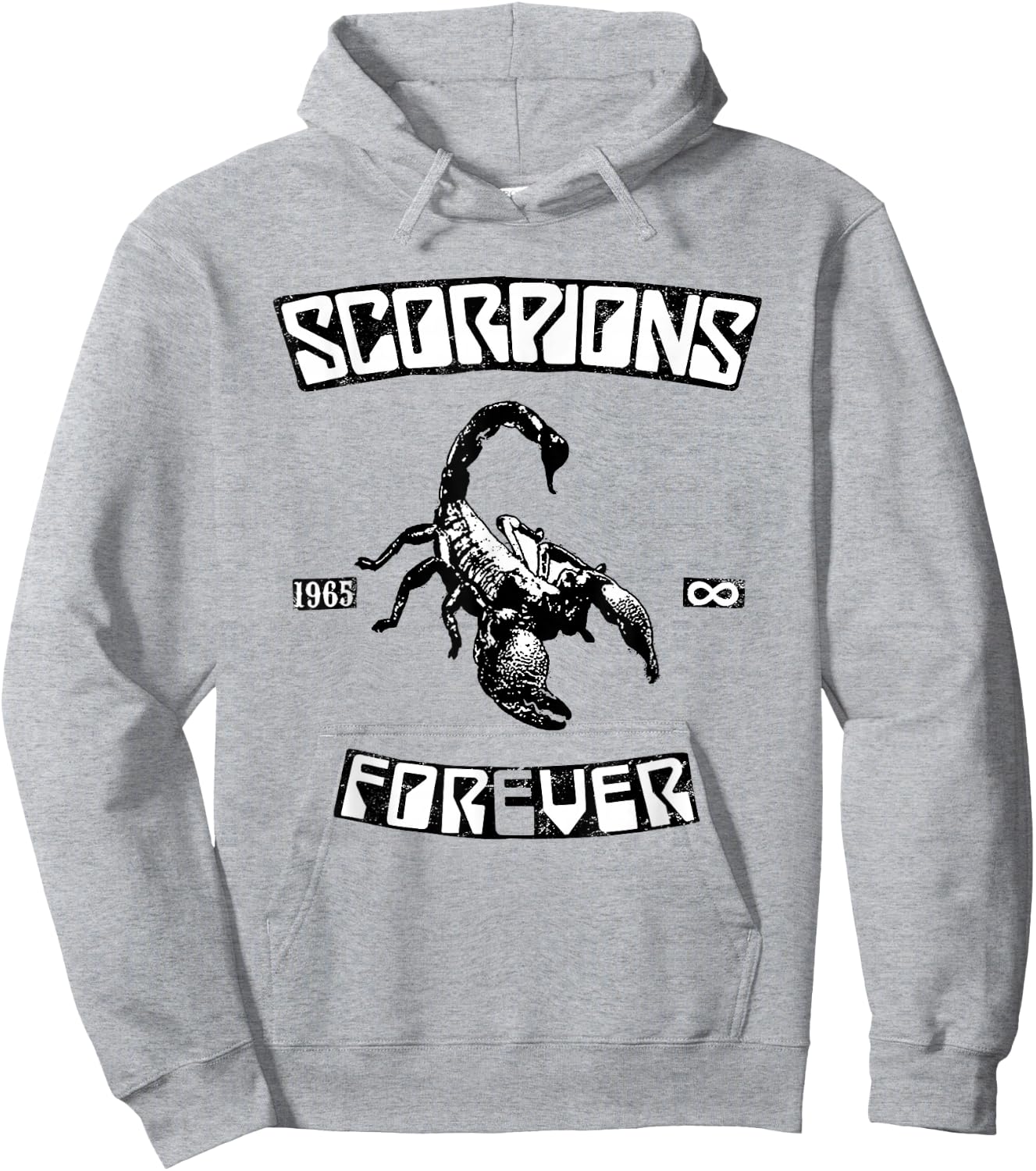 Offizielle Scorpions Forever Since 1965 Hoodie - Hoodie | Ash