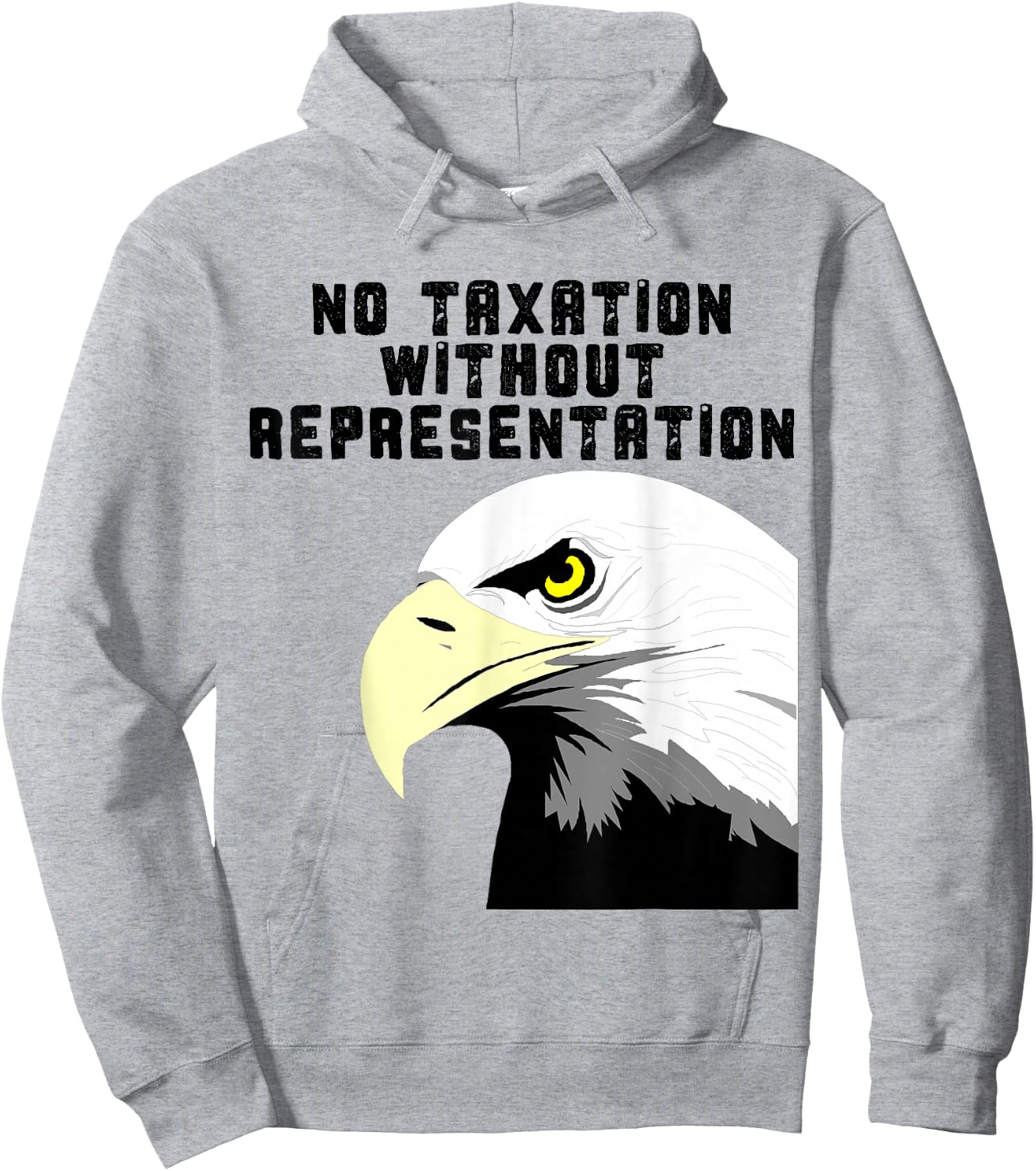 No Taxation Without Representation Hoodie - Hoodie | Ash