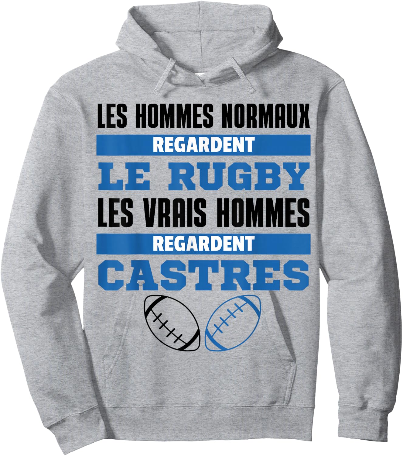 Supporter Rugby Castres Gift Humour , white, S Hoodie - Hoodie | Ash