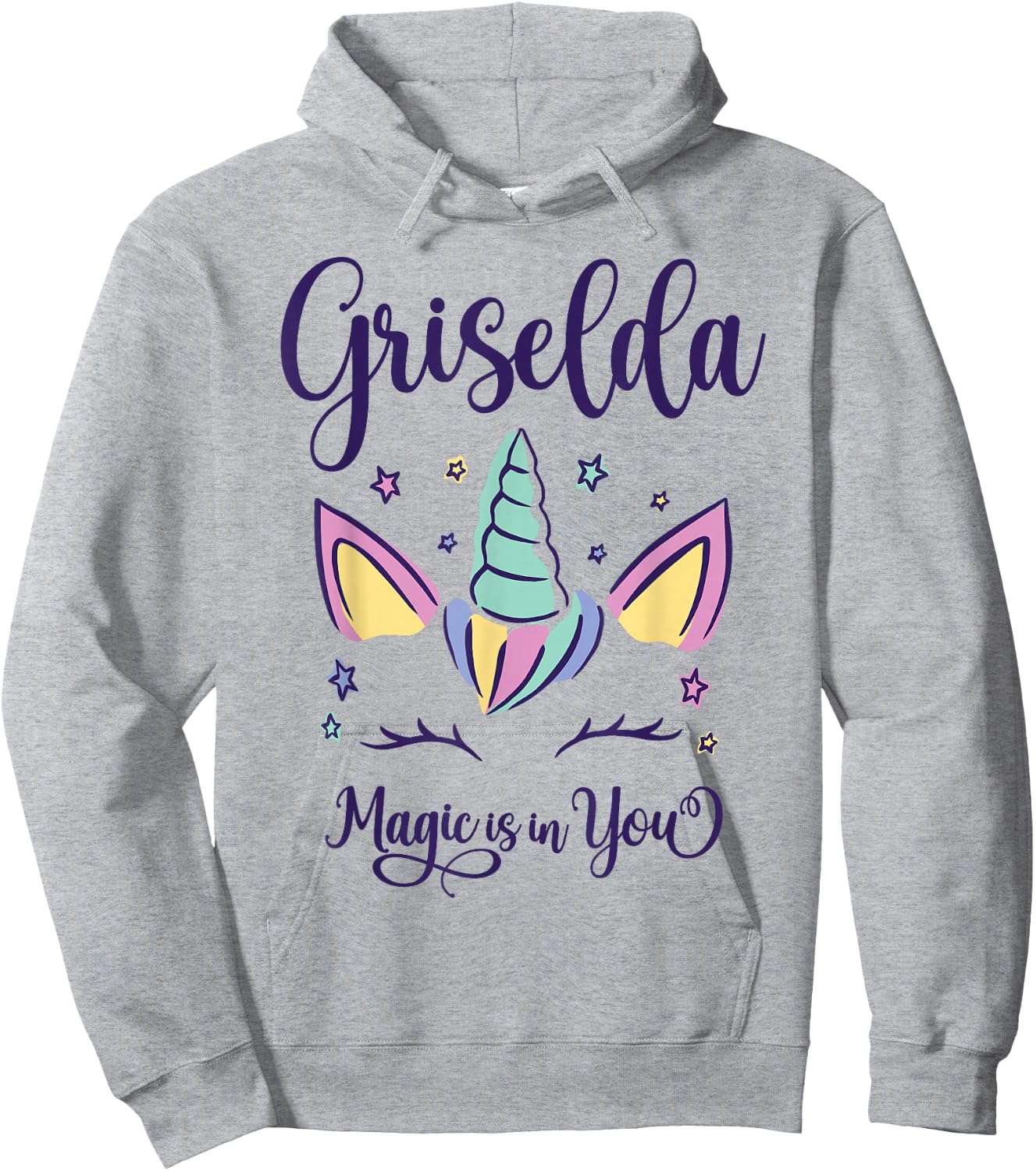 First Name Griselda Personalized Griselda Hoodie - Hoodie | Ash