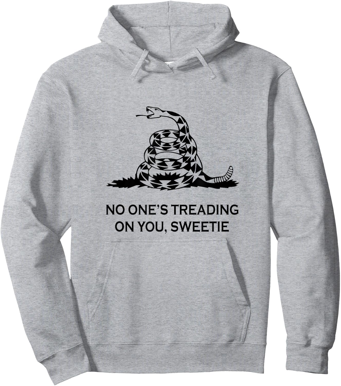 No One's Treading on You Sweetie Hoodie - Hoodie | Ash