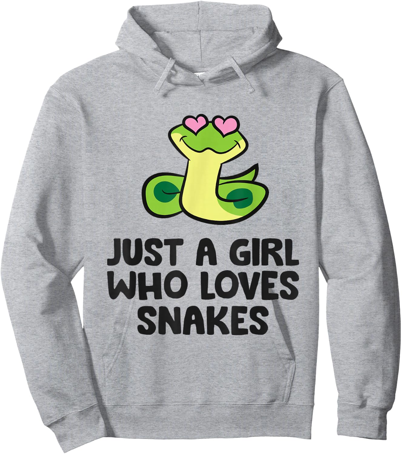 Just a Girl Who Loves Snakes Hoodie - Hoodie | Ash
