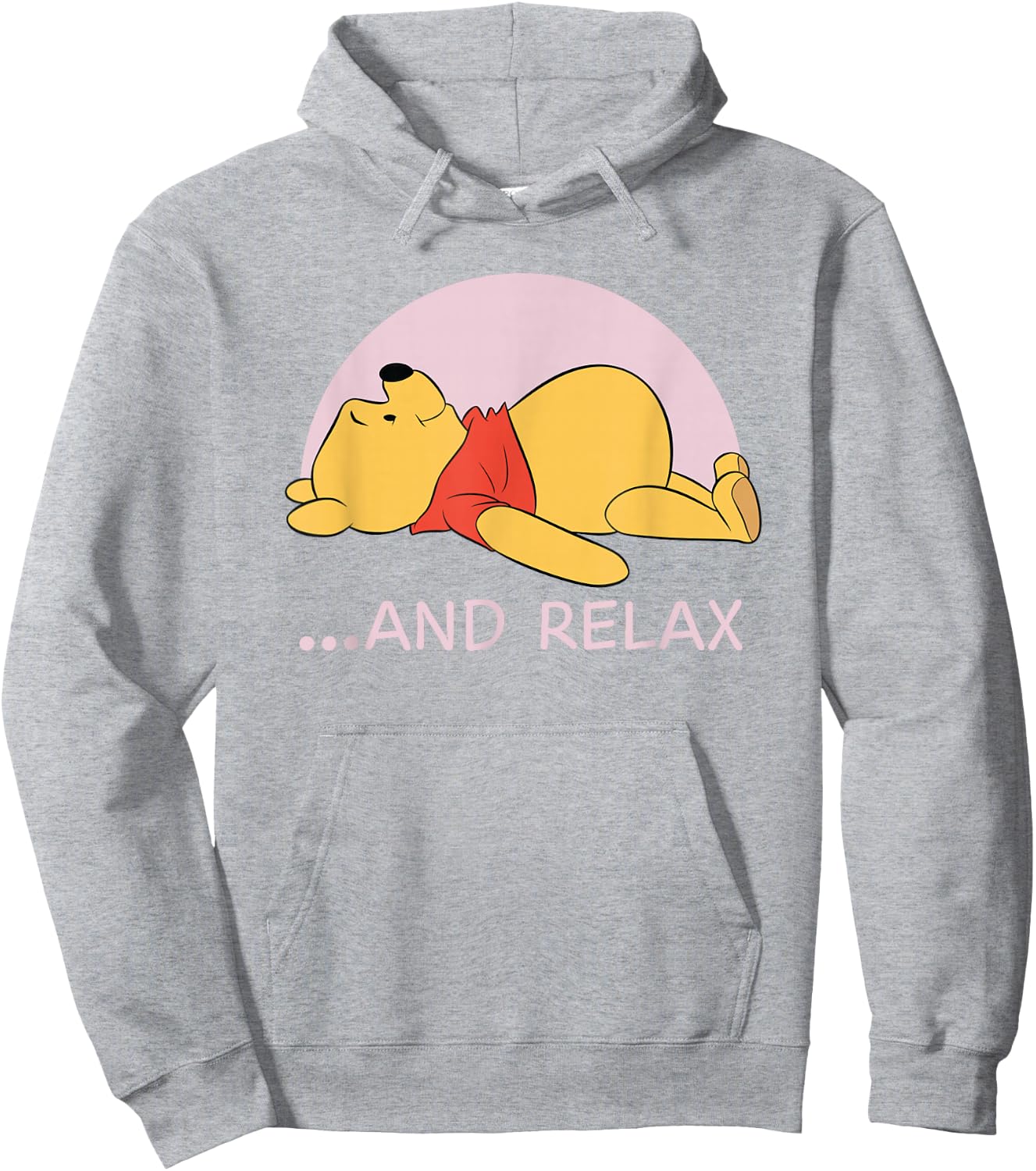 Winnie The Pooh Relax Hoodie - Hoodie | Ash
