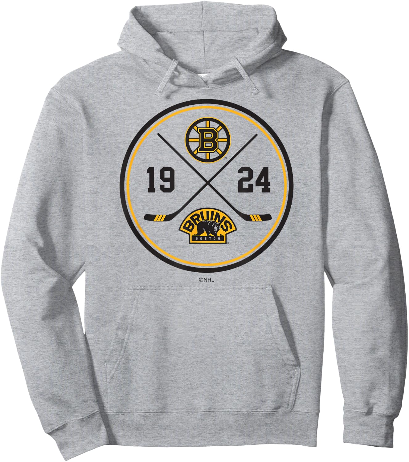 Boston Bruins Prize White Officially Licensed Hoodie - Hoodie | Ash