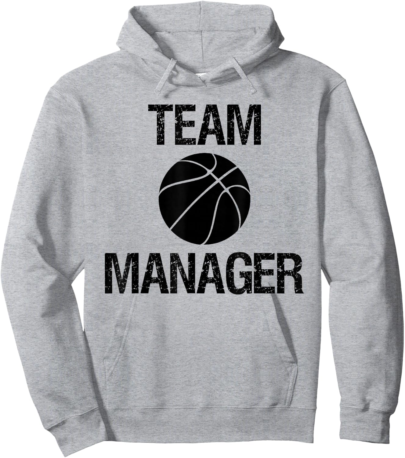 Basketball Team Equipment Manager Hoodie - Hoodie | Ash
