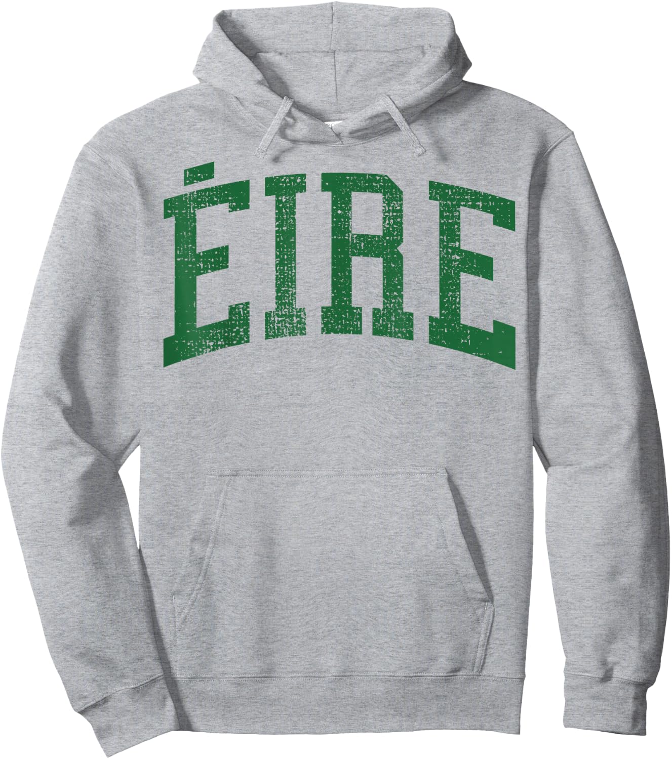 EIRE VintageGreen Ireland Irish St Patricks Day Hoodie - Hoodie | Ash