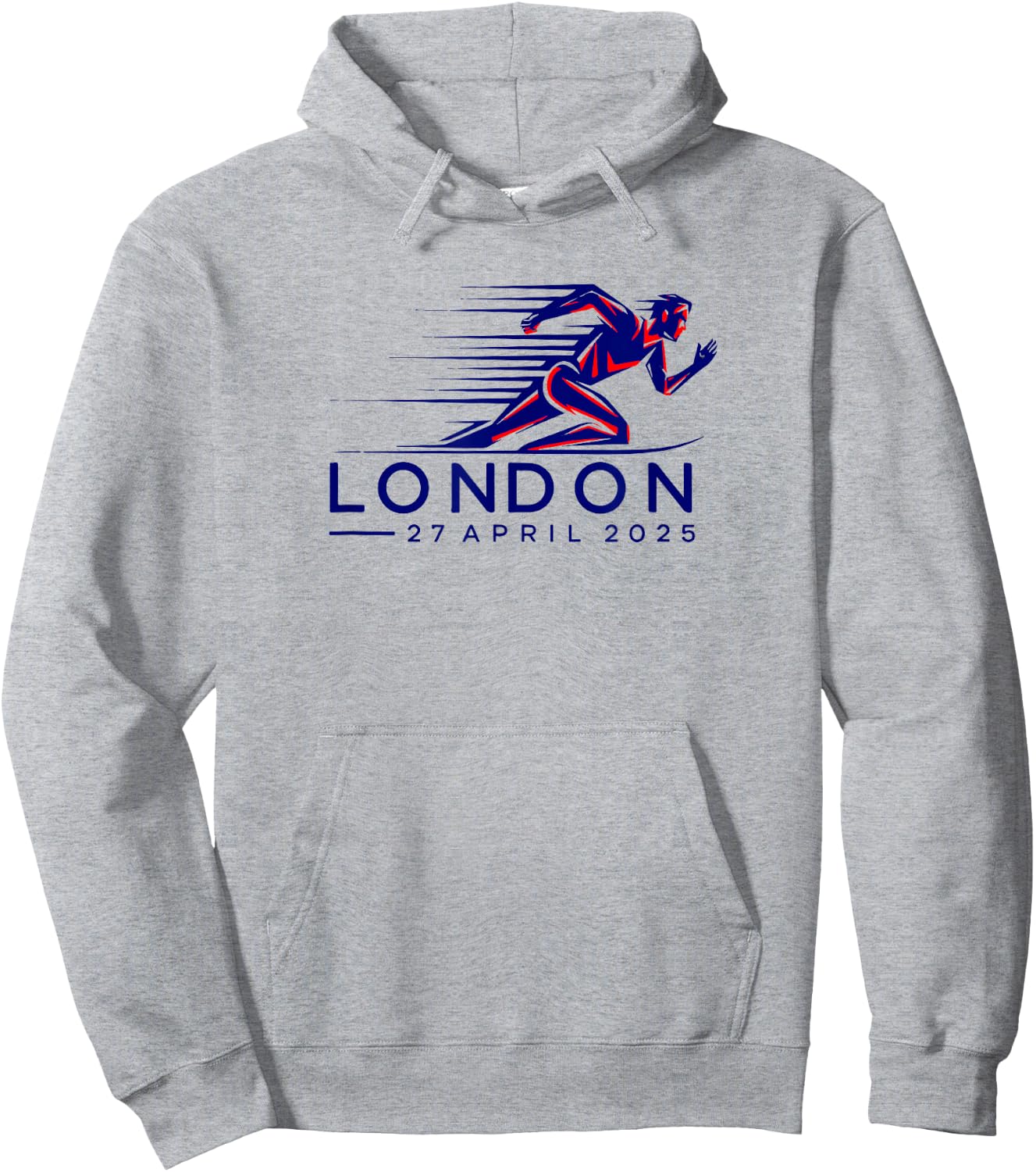 Marathon LONDON 2025 For Marathon Lovers Hoodie - Hoodie | Ash