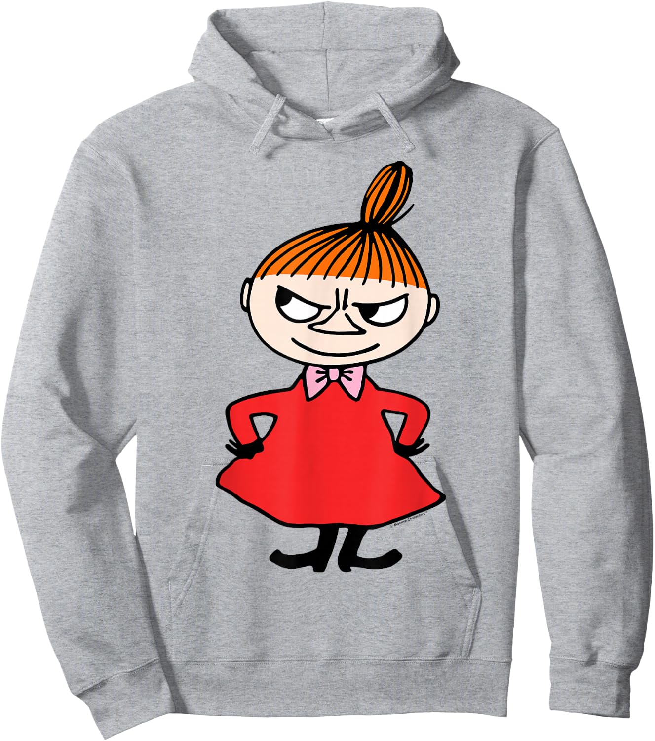 Moomin Little My Hands on the Hips , white, S Hoodie - Hoodie | Ash
