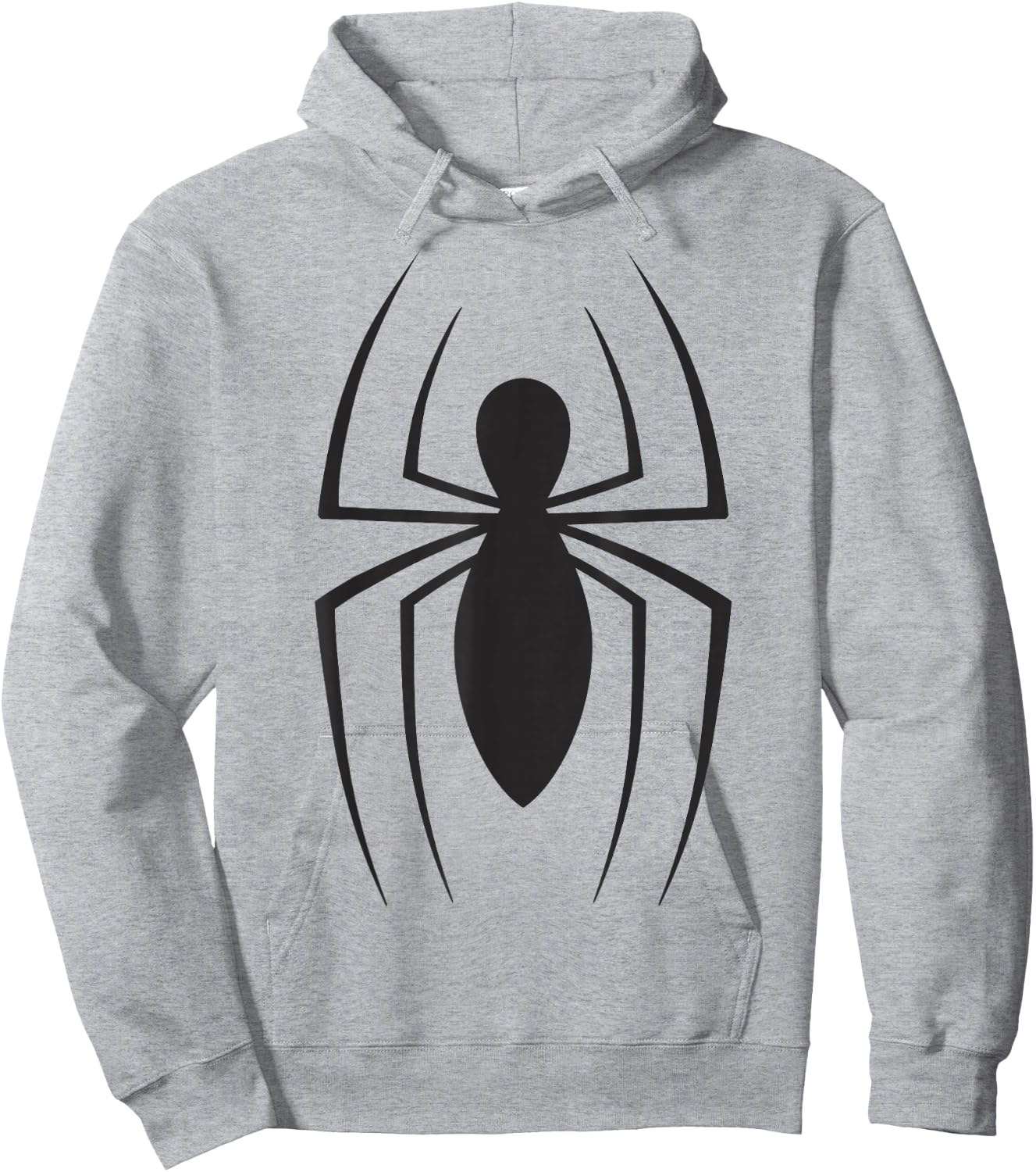 Marvel Spider-Man Classic Spider Logo Hoodie - Hoodie | Ash