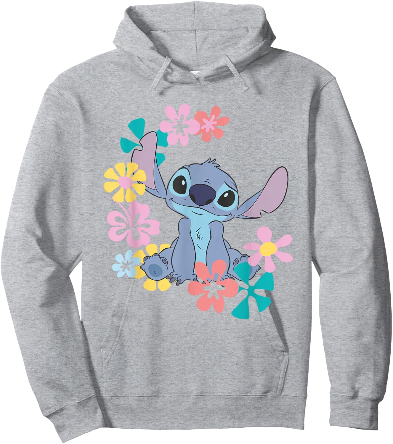 Lilo And Stitch Circle Hoodie - Hoodie | Ash