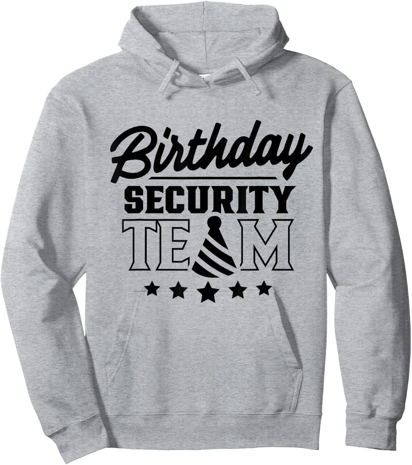 Geburtstag Security Team Bodyguard Job Officer Hoodie - Hoodie | Ash