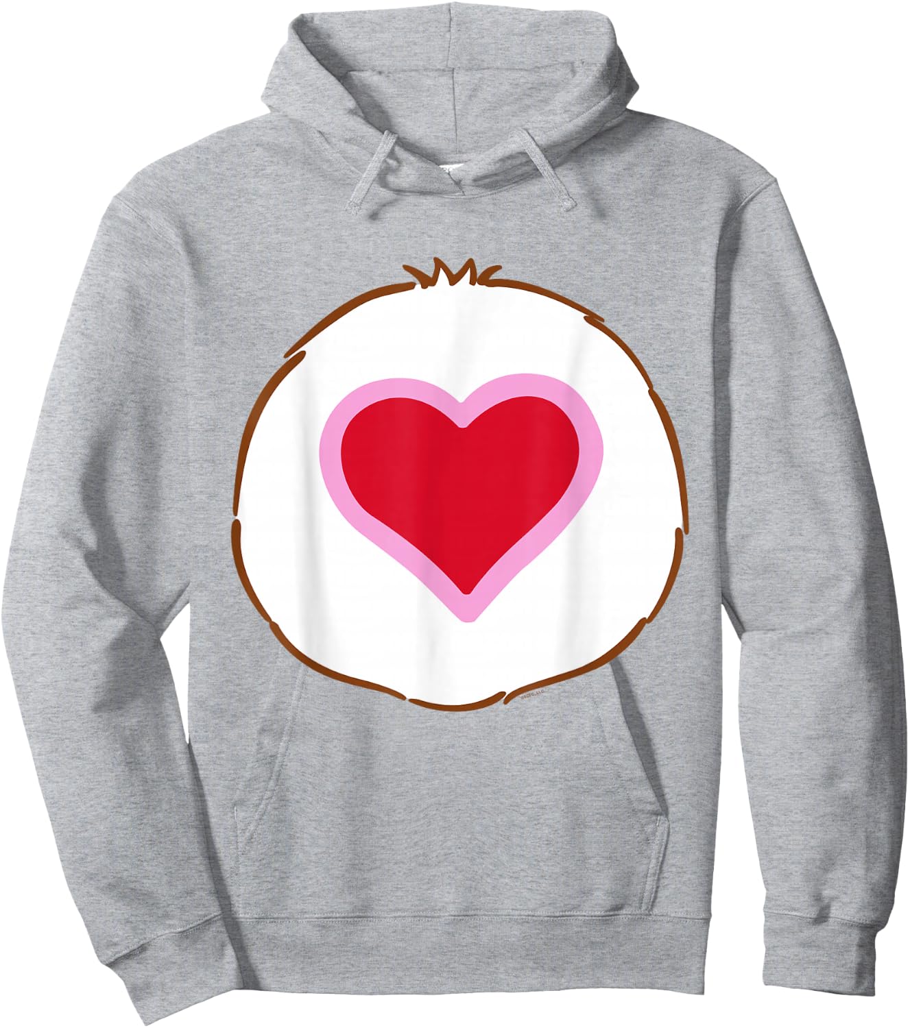 Care Bears Tenderheart Belly , orange Hoodie - Hoodie | Ash