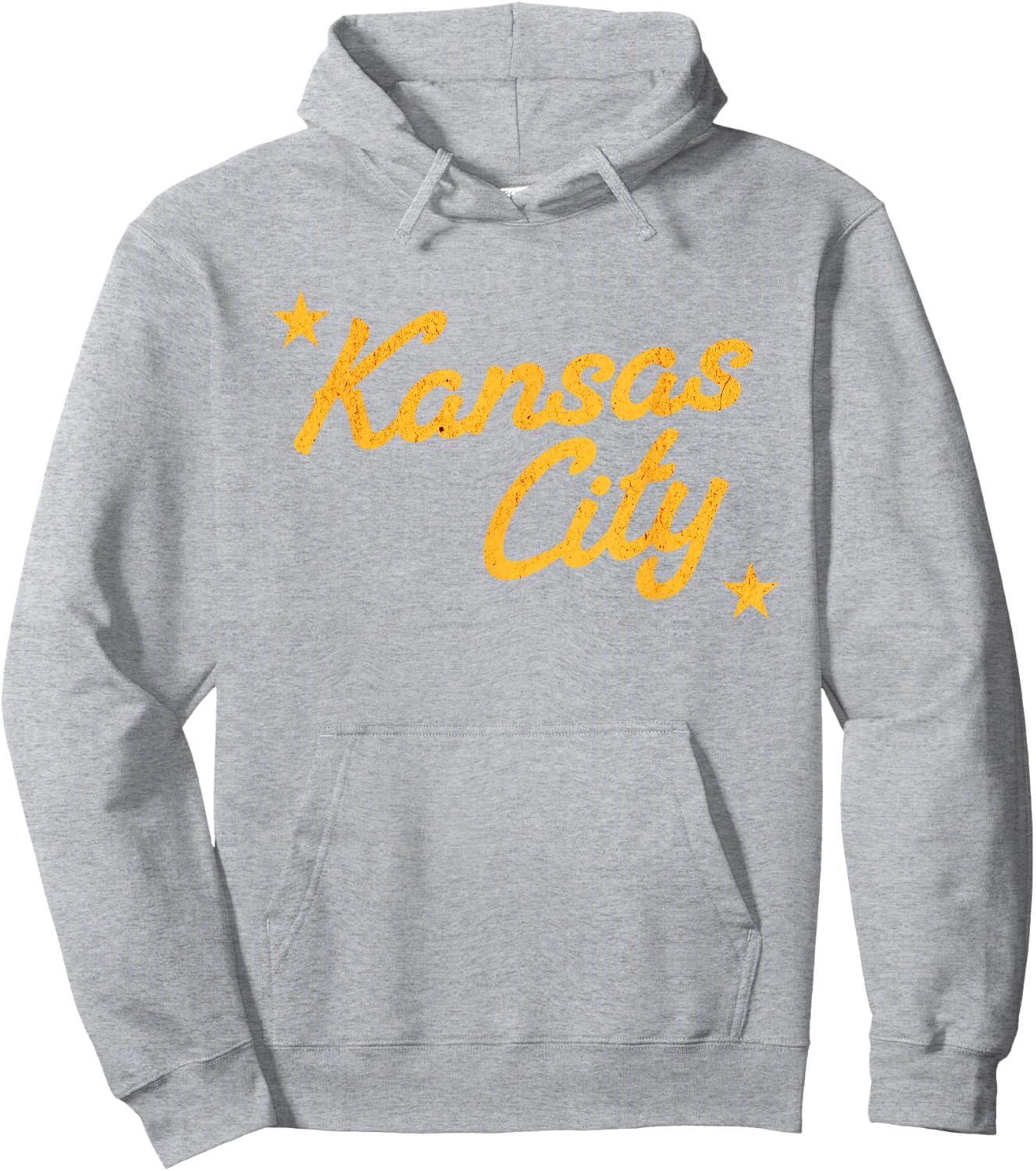 Vintage Kansas City Retro Apparel KC Hoodie - Hoodie | Ash