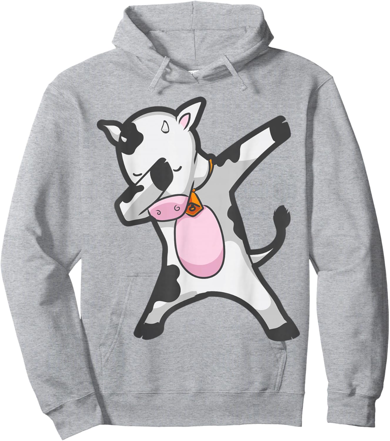 Dabbing COW - CALF | Dab Animal Hoodie - Hoodie | Ash