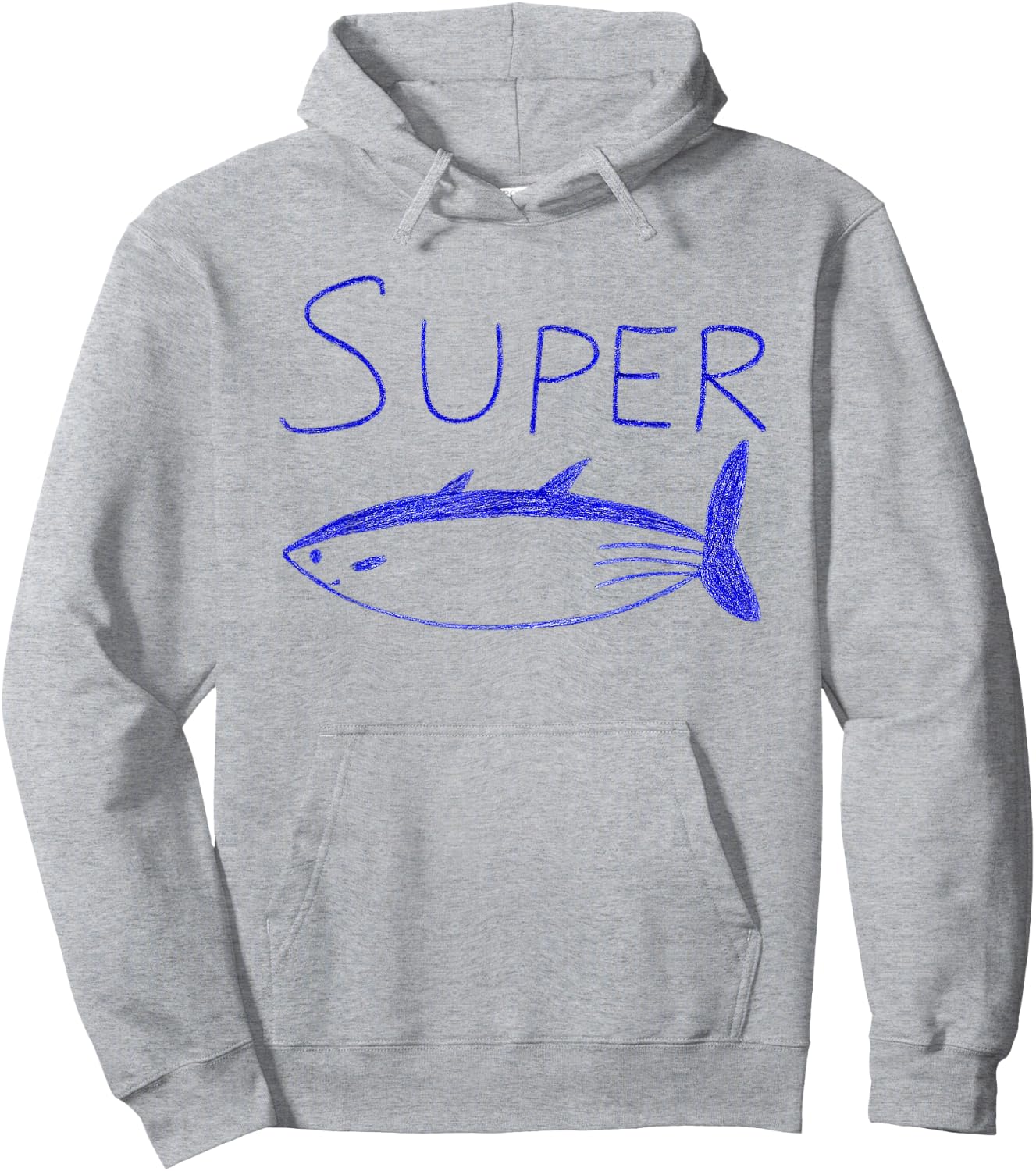 Super Thunfisch, lustiger Thunfisch Hoodie - Hoodie | Ash