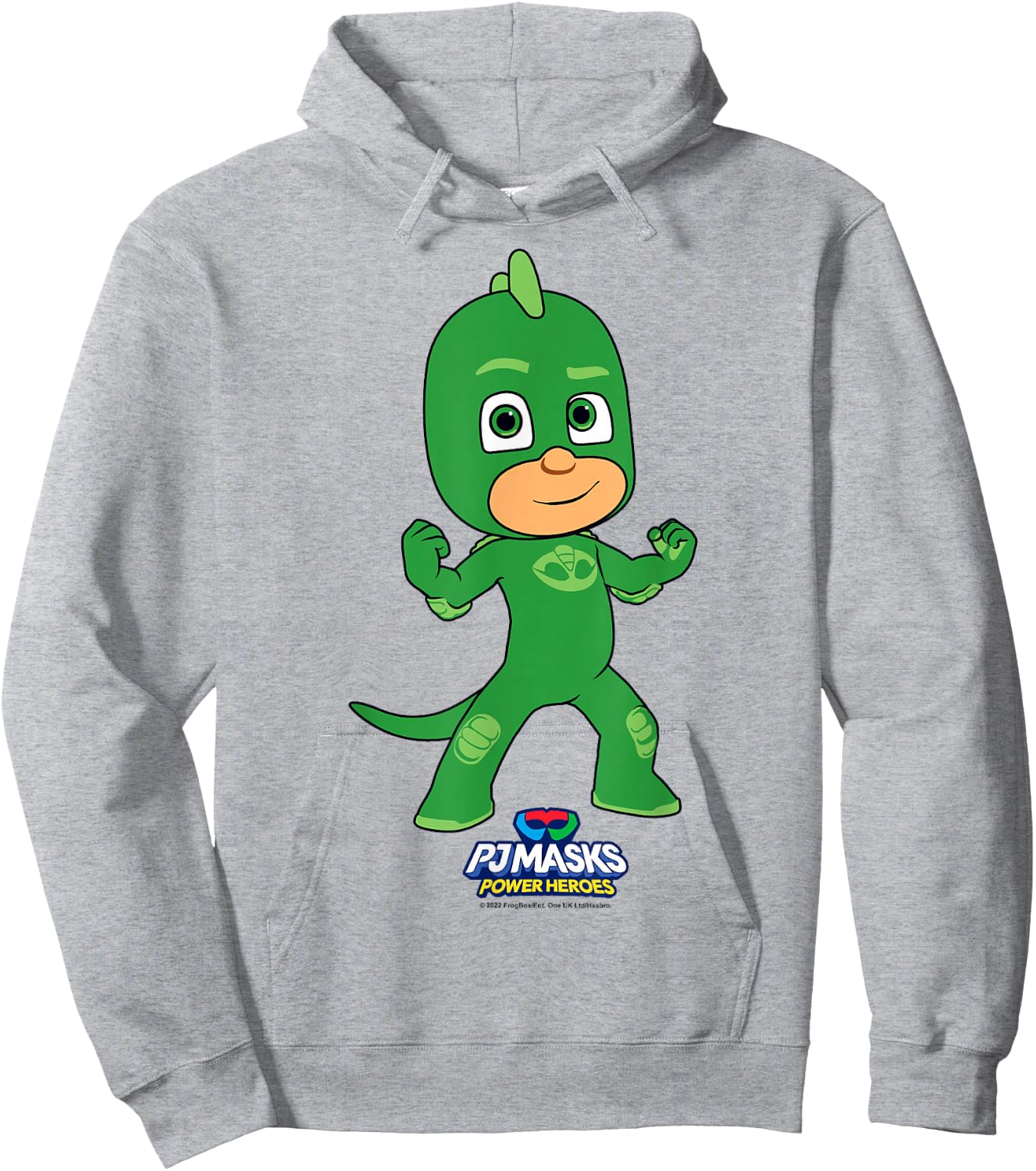PJ Masks Gekko Greg Power Hero Portrait Hoodie - Hoodie | Ash