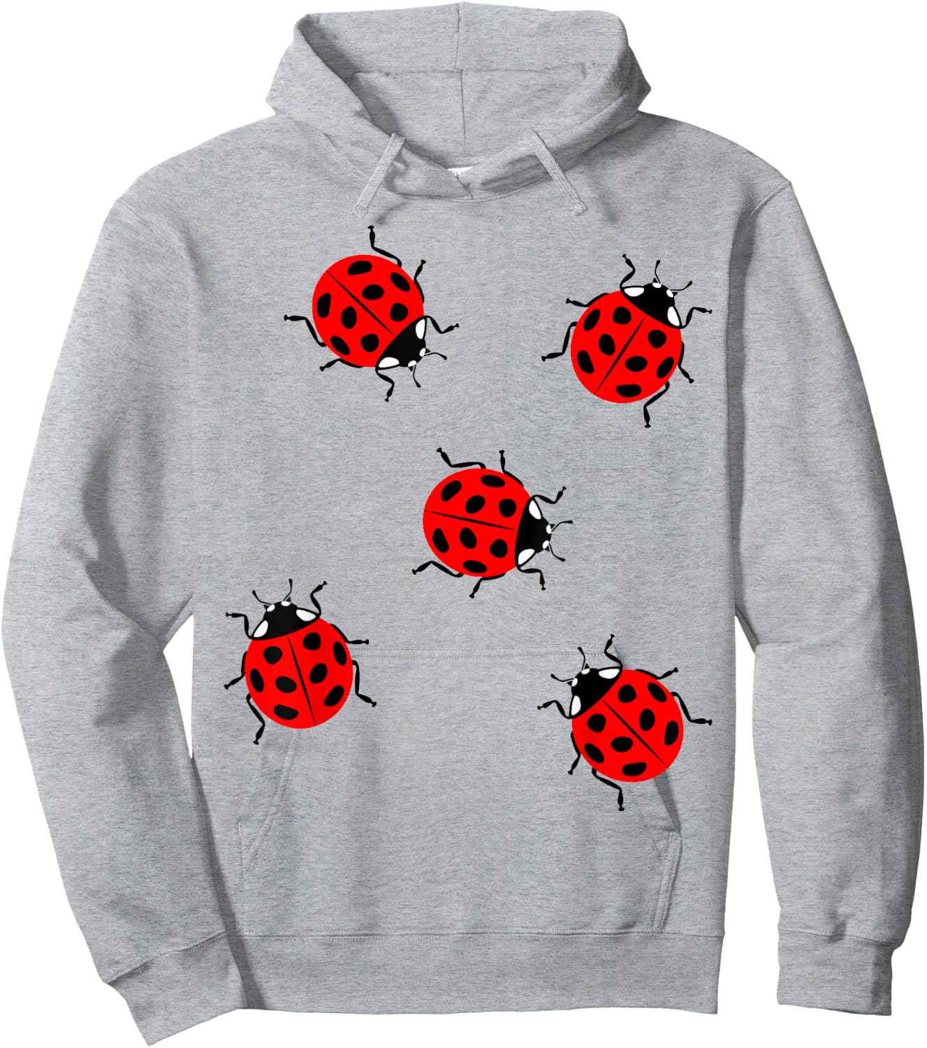 Viele Marienkäfer Süßes Käfer Insekten Sommer Hoodie - Hoodie | Ash