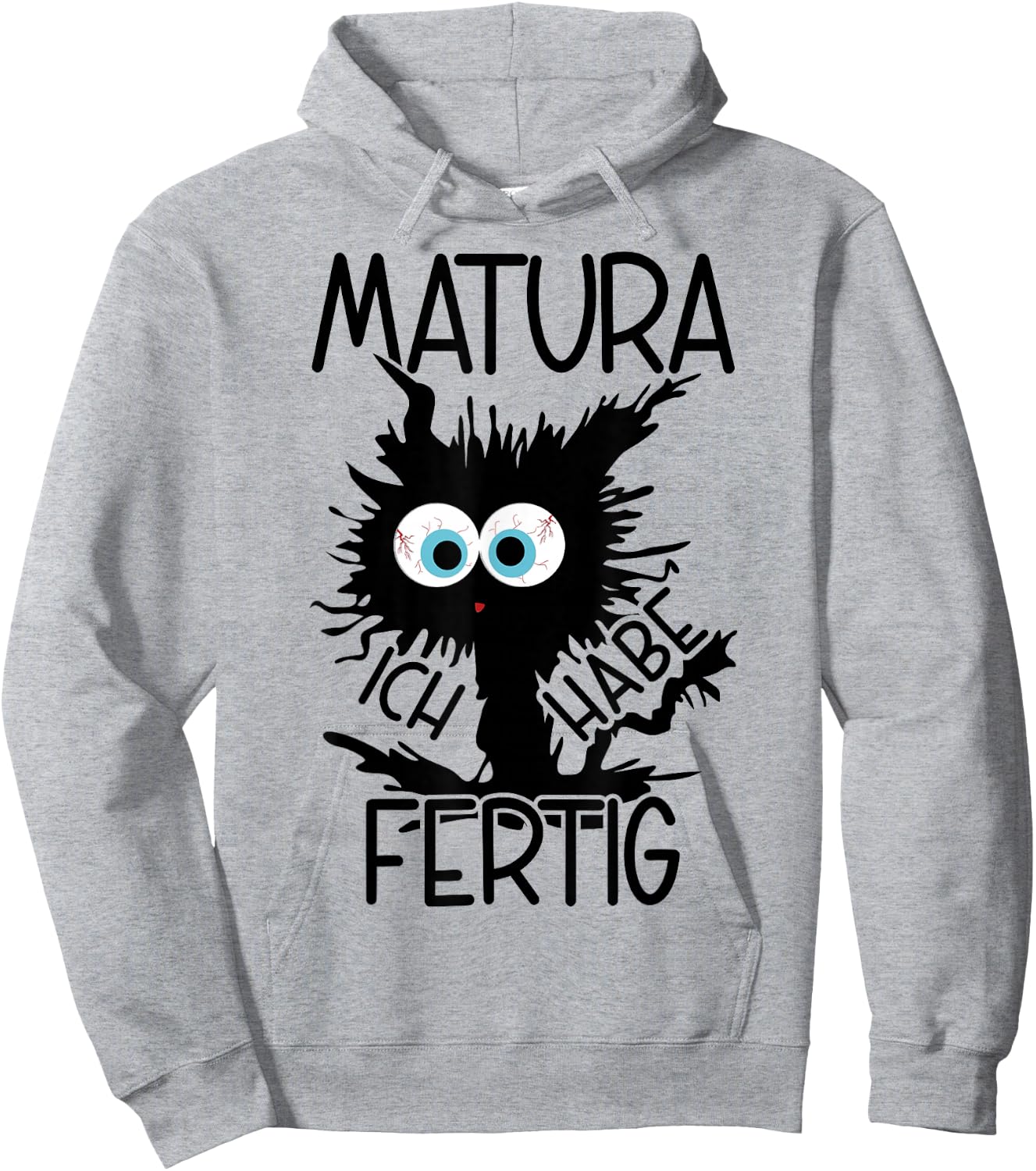 Matura Ich Habe Fertig Matura Geschafft 2026 Hoodie - Hoodie | Ash