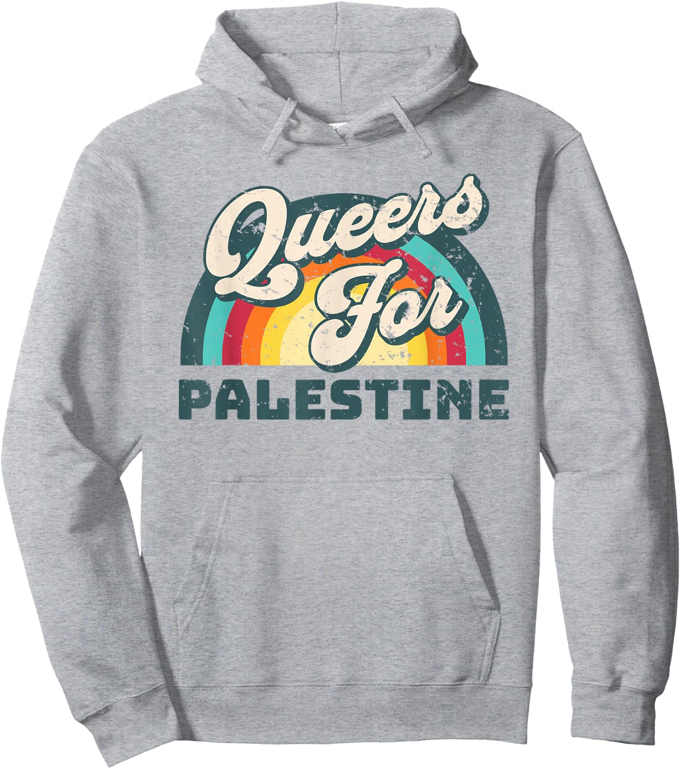 Freedom For Palestine. Queers For Palestine Hoodie - Hoodie | Ash