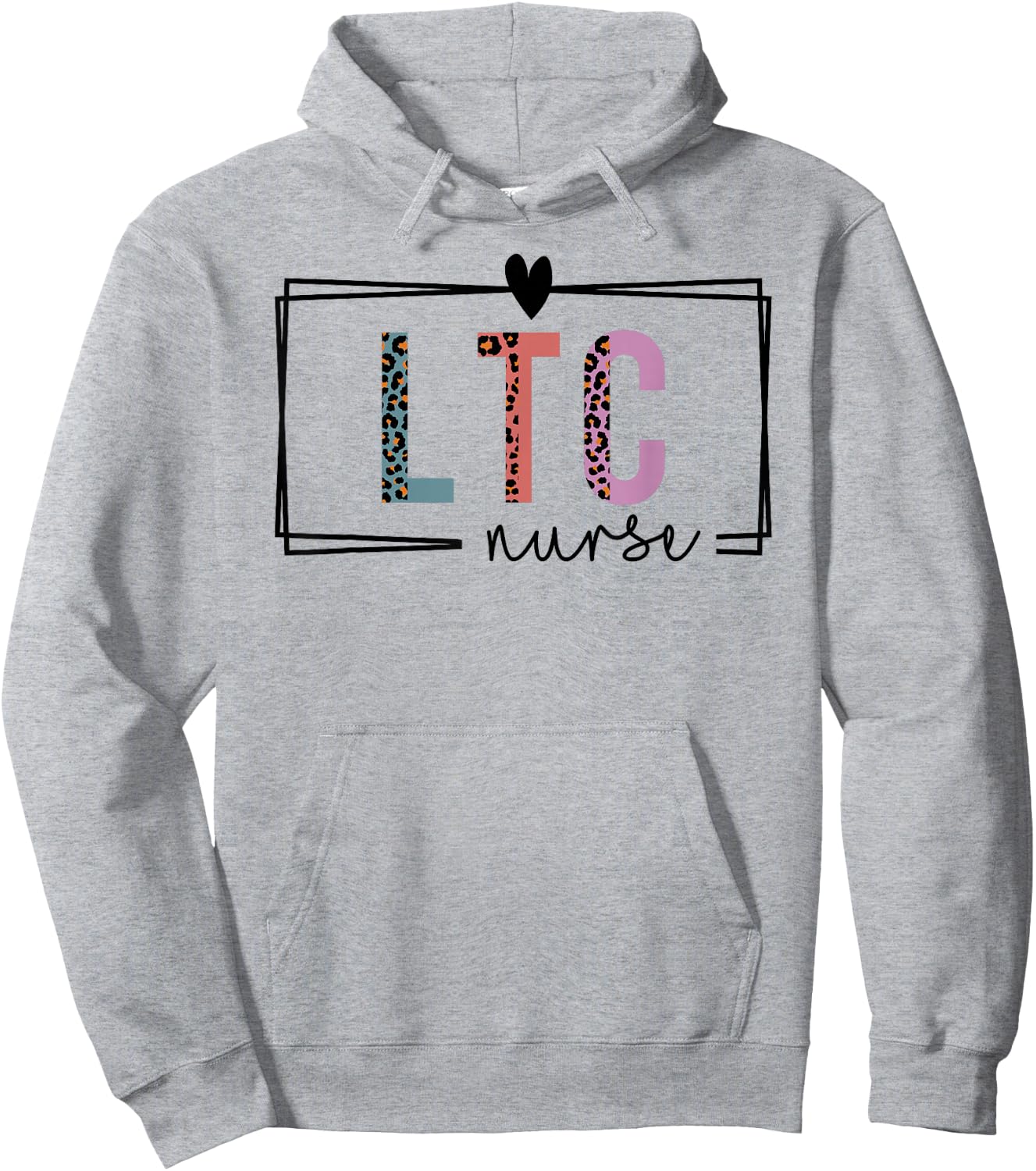 LTC Nurse Long-Term Care Nurse Nurses Day Hoodie - Hoodie | Ash