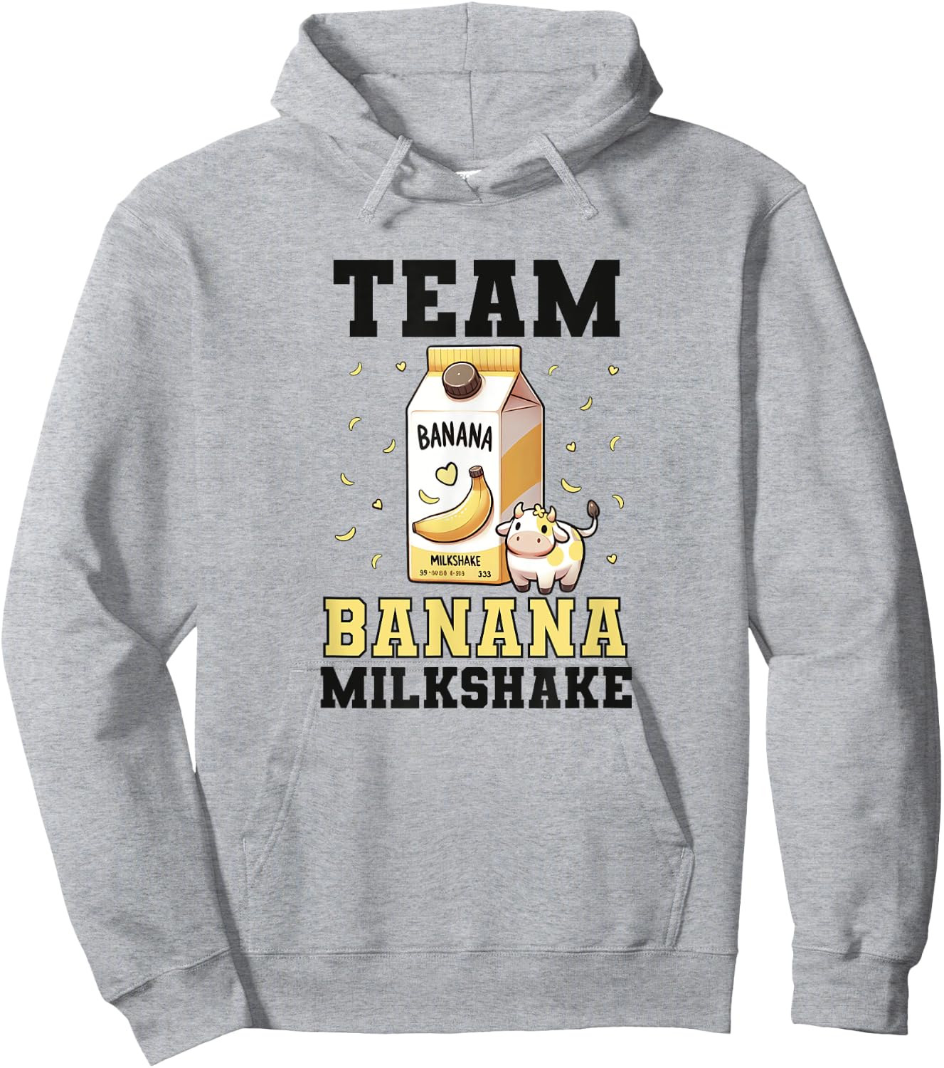 Team Banana Milkshake Hoodie - Hoodie | Ash