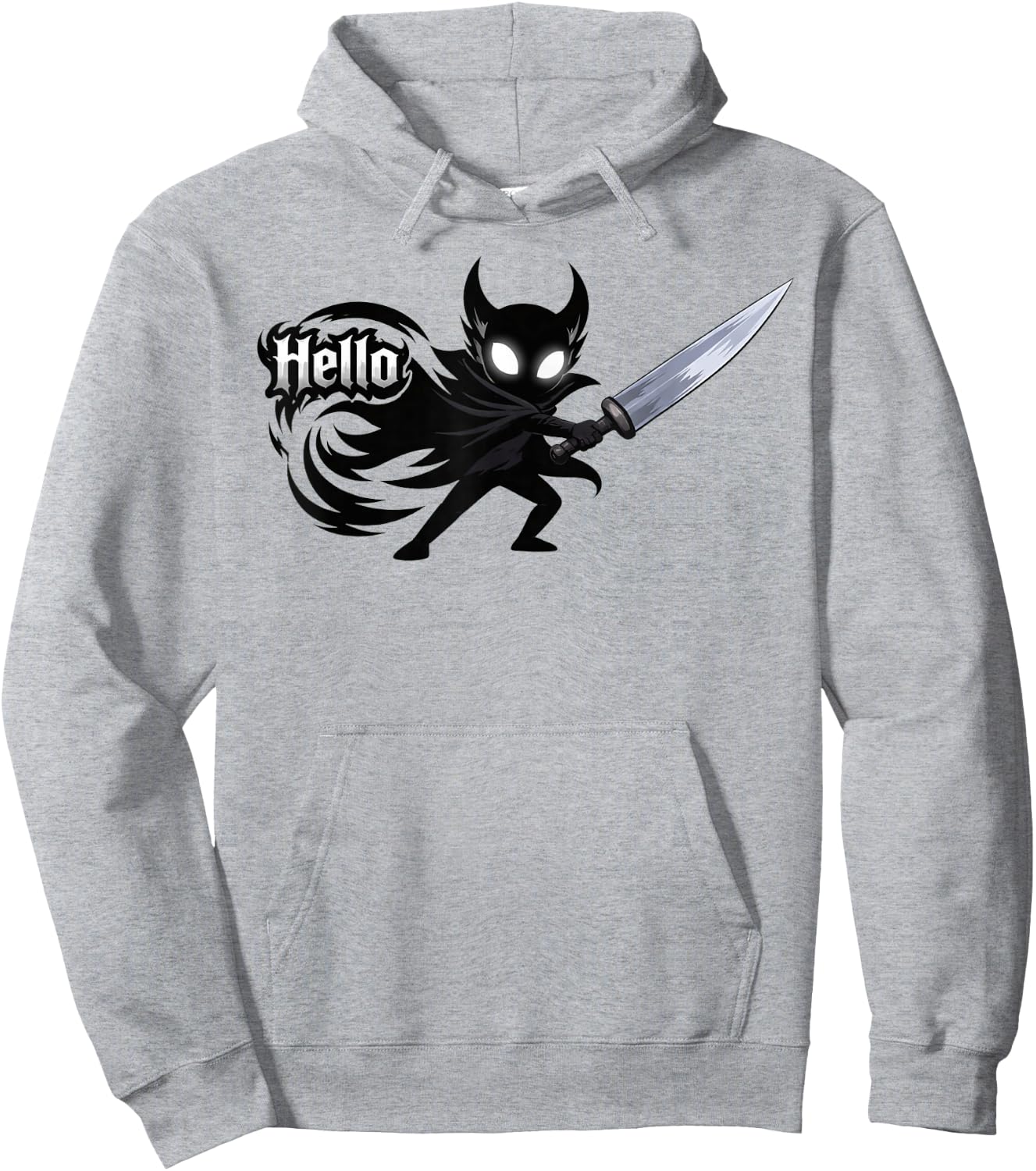 T-Shirt Hoodie - Hoodie | Ash