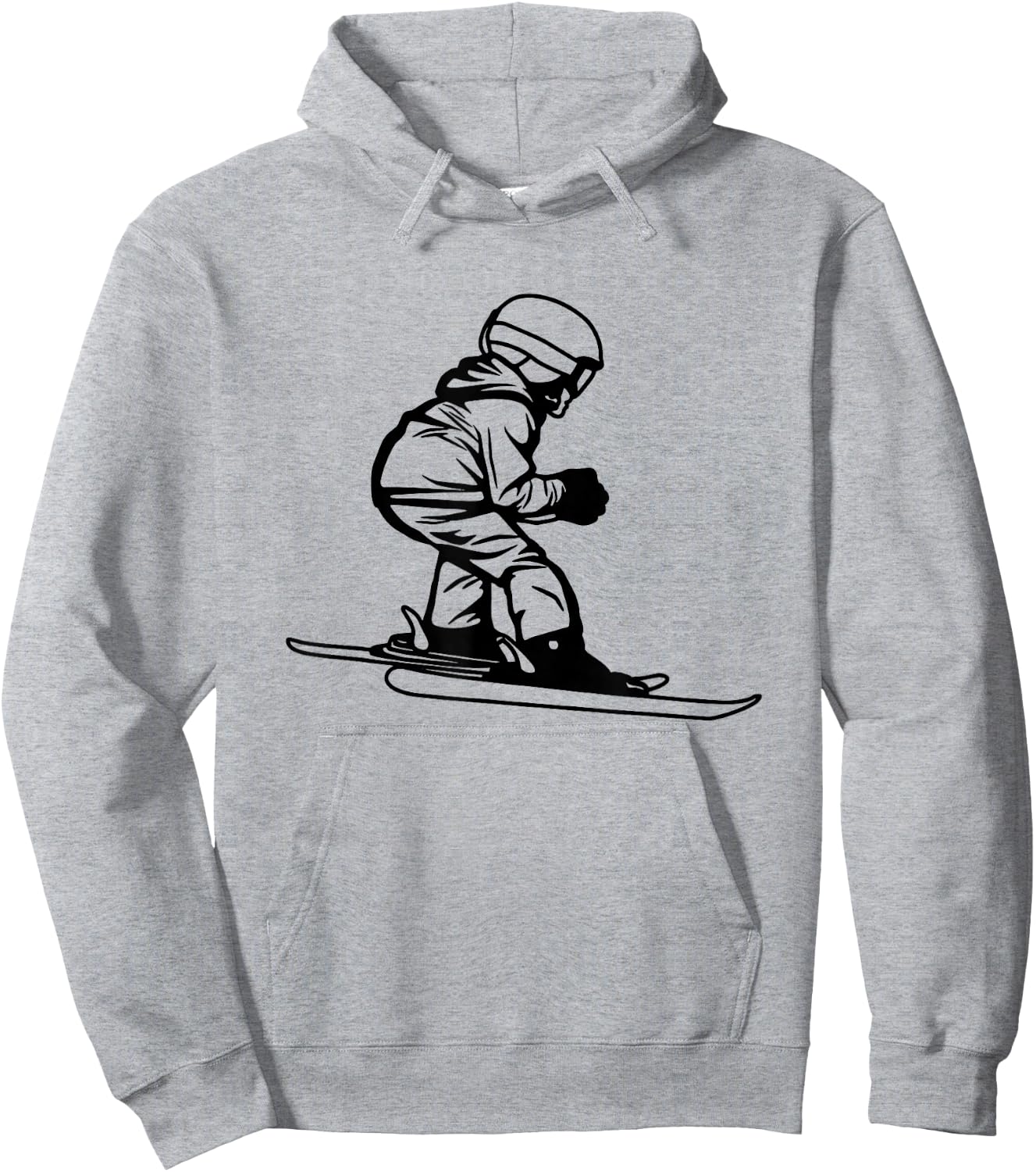 Skier Children's , White Hoodie - Hoodie | Ash