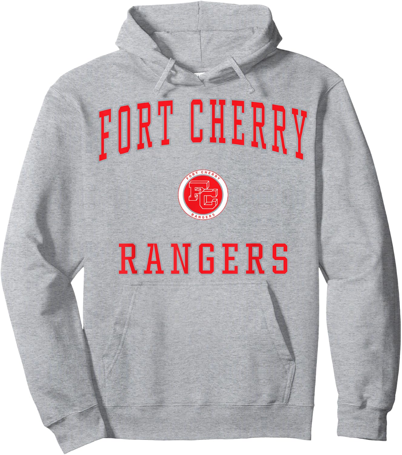 Fort Cherry High School Rangers Hoodie - Hoodie | Ash